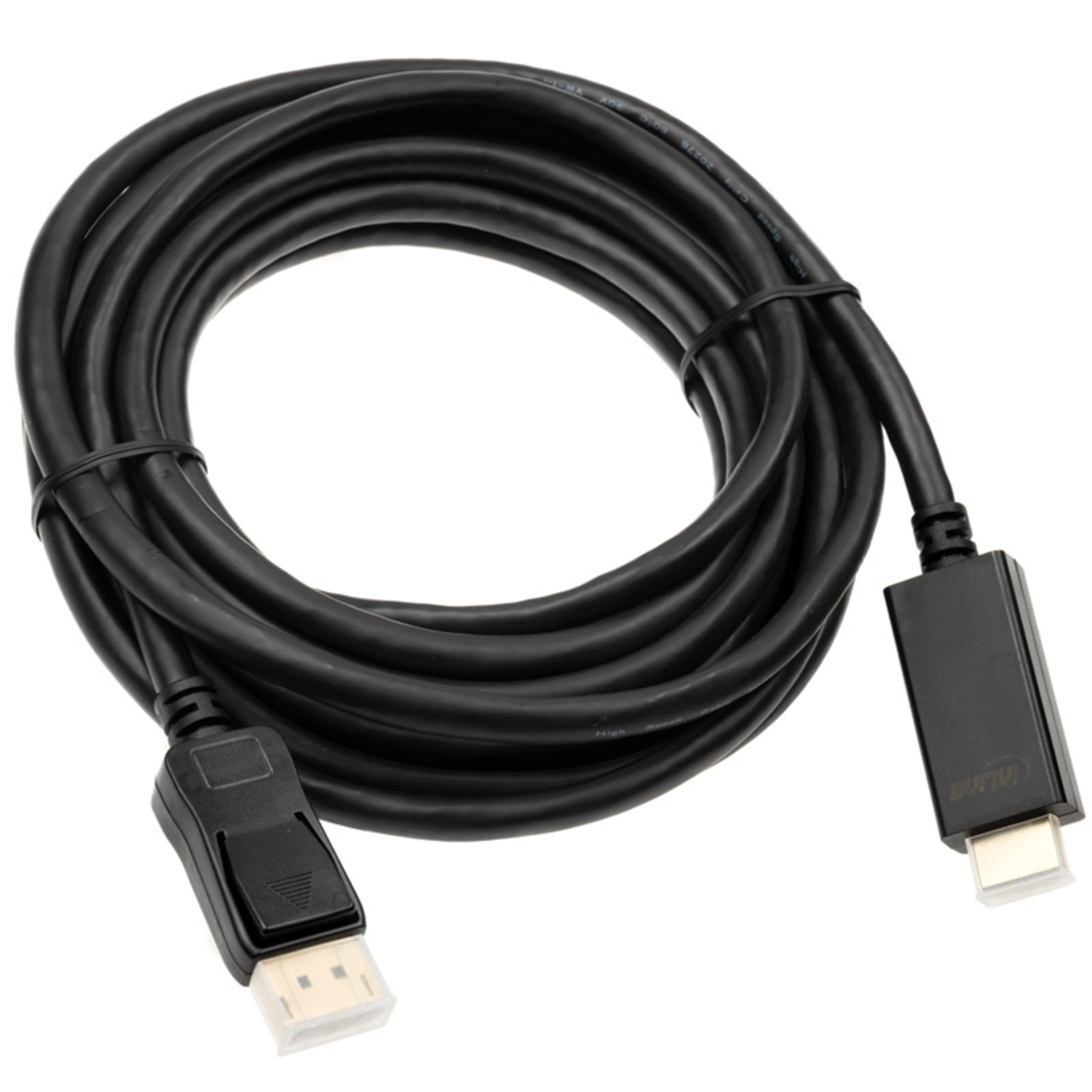 InLine DisplayPort to HDMI Converter Cable 4K/60Hz Black 5m