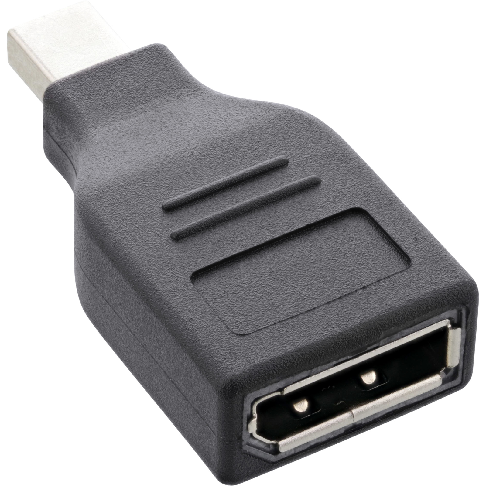 InLine DisplayPort Adapter Mini DisplayPort Male to DisplayPort Female 4K