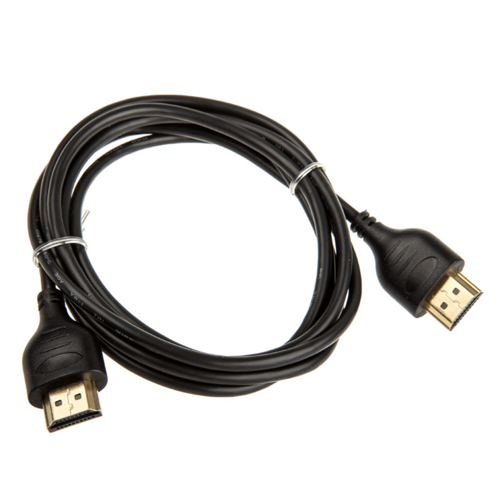 InLine HDMI Superslim Cable A to A HS with Eth. Premium Black gold 1 -8m
