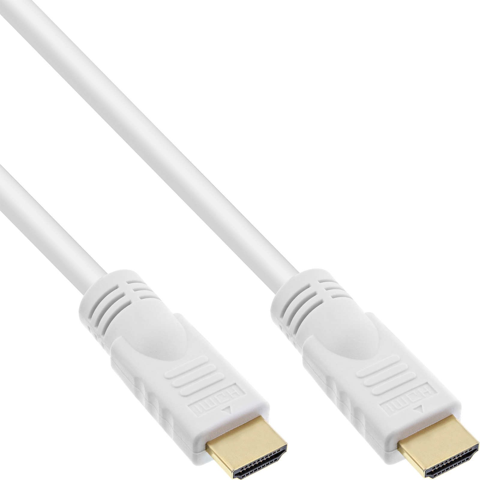 InLine HDMI High Speed Cable with Eth. Premium ST ST White gold 7 -5m