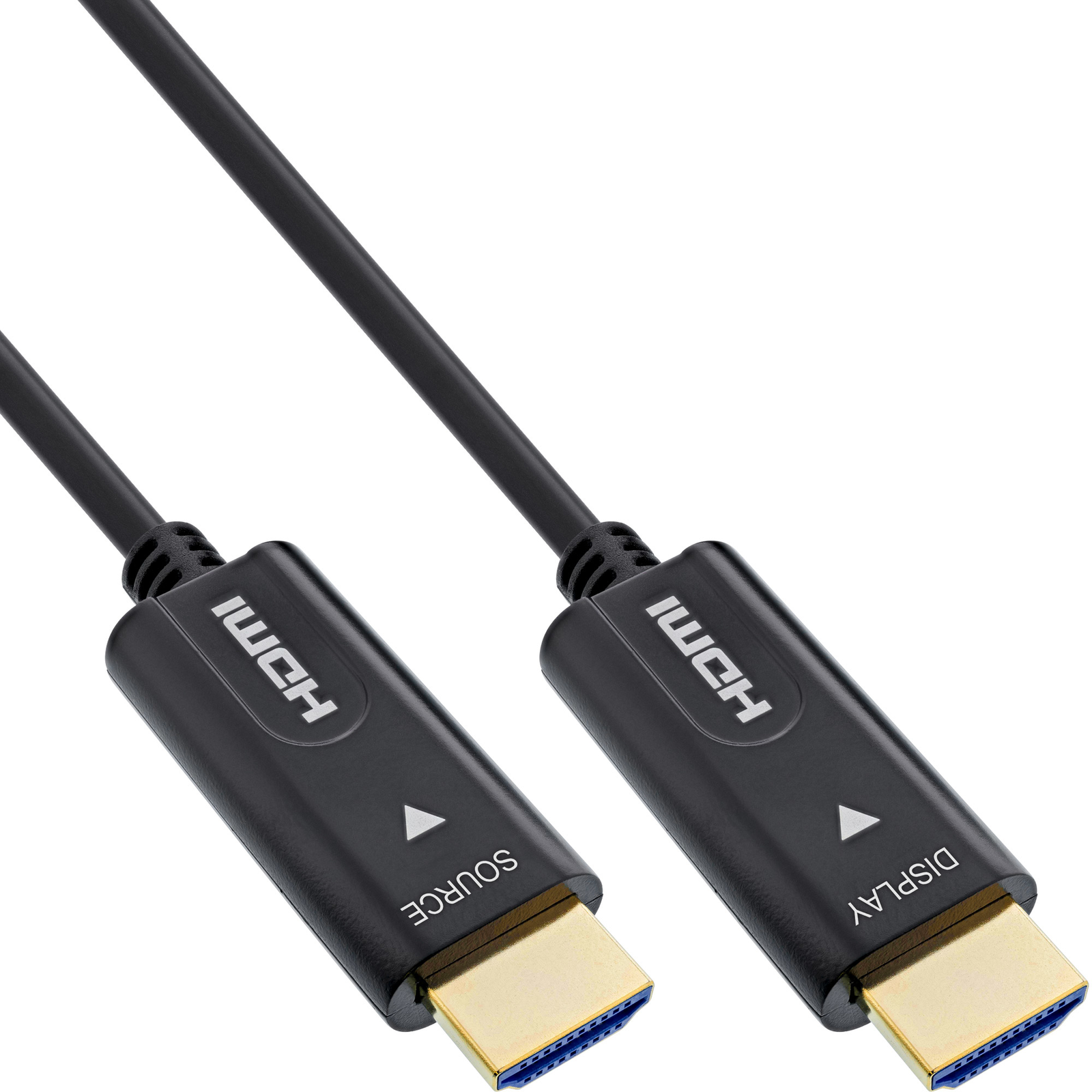 InLine HDMI AOC Cable High Speed HDMI with Ethernet 4K-60Hz Male-male 10m