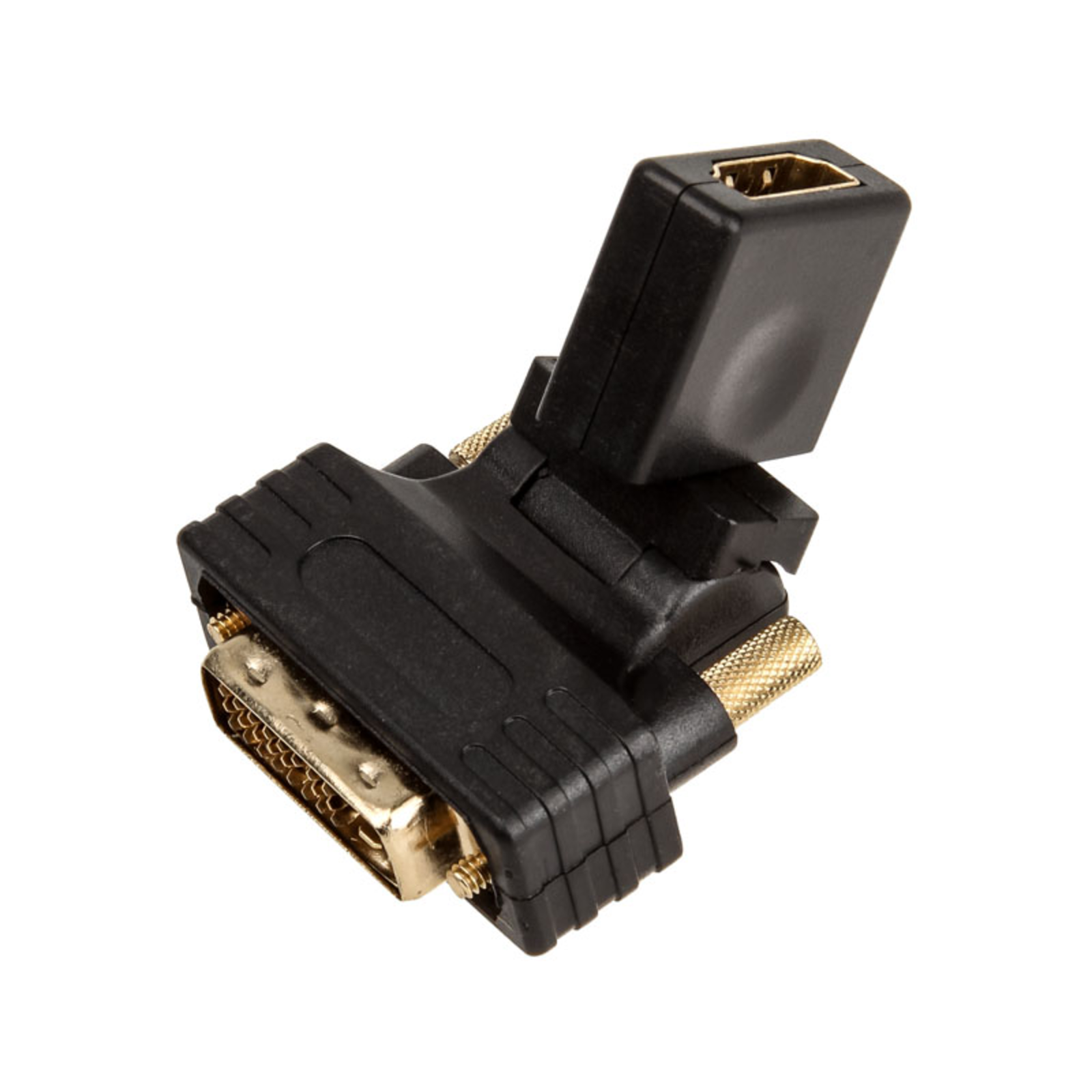 InLine HDMI-DVI Adapter HDMI Socket to DVI Plug Flexible Angle 4K2K