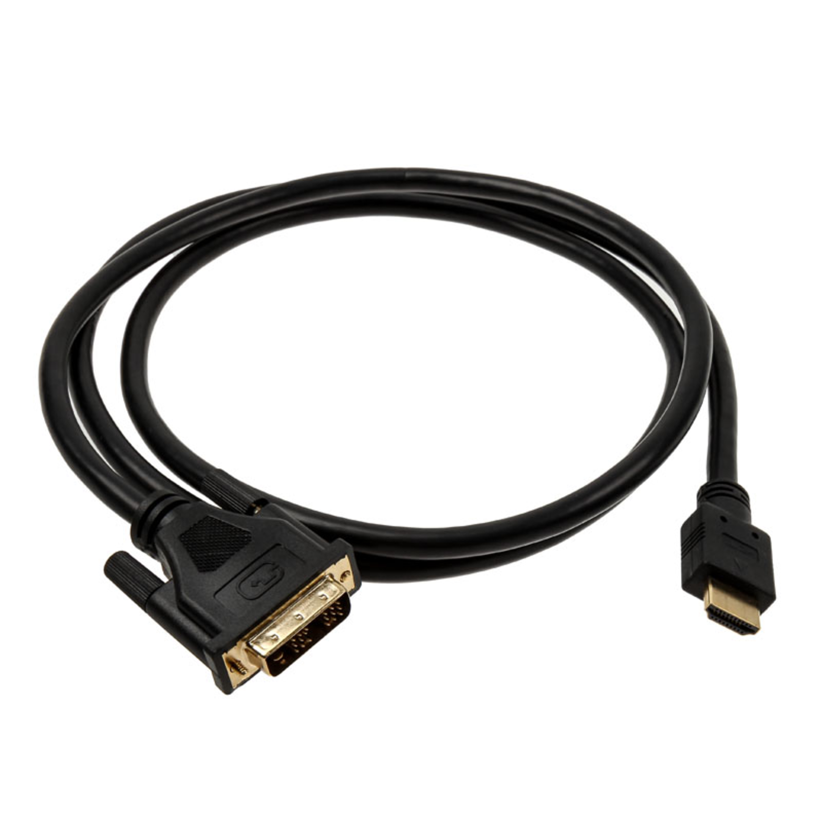 InLine HDMI-DVI Cable gold-plated Contacts HDMI ST to DVI 18+1 ST 1.5m