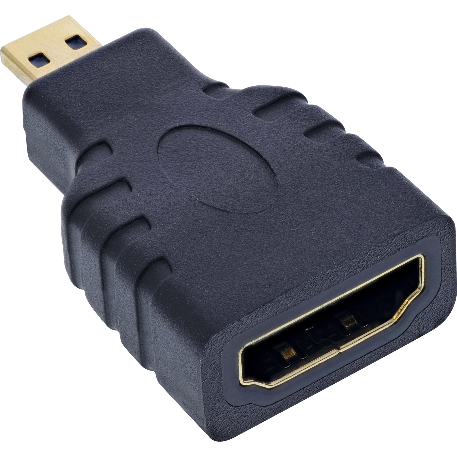 InLine HDMI Adapter HDMI A Socket to Micro HDMI D Plug 4K-60Hz