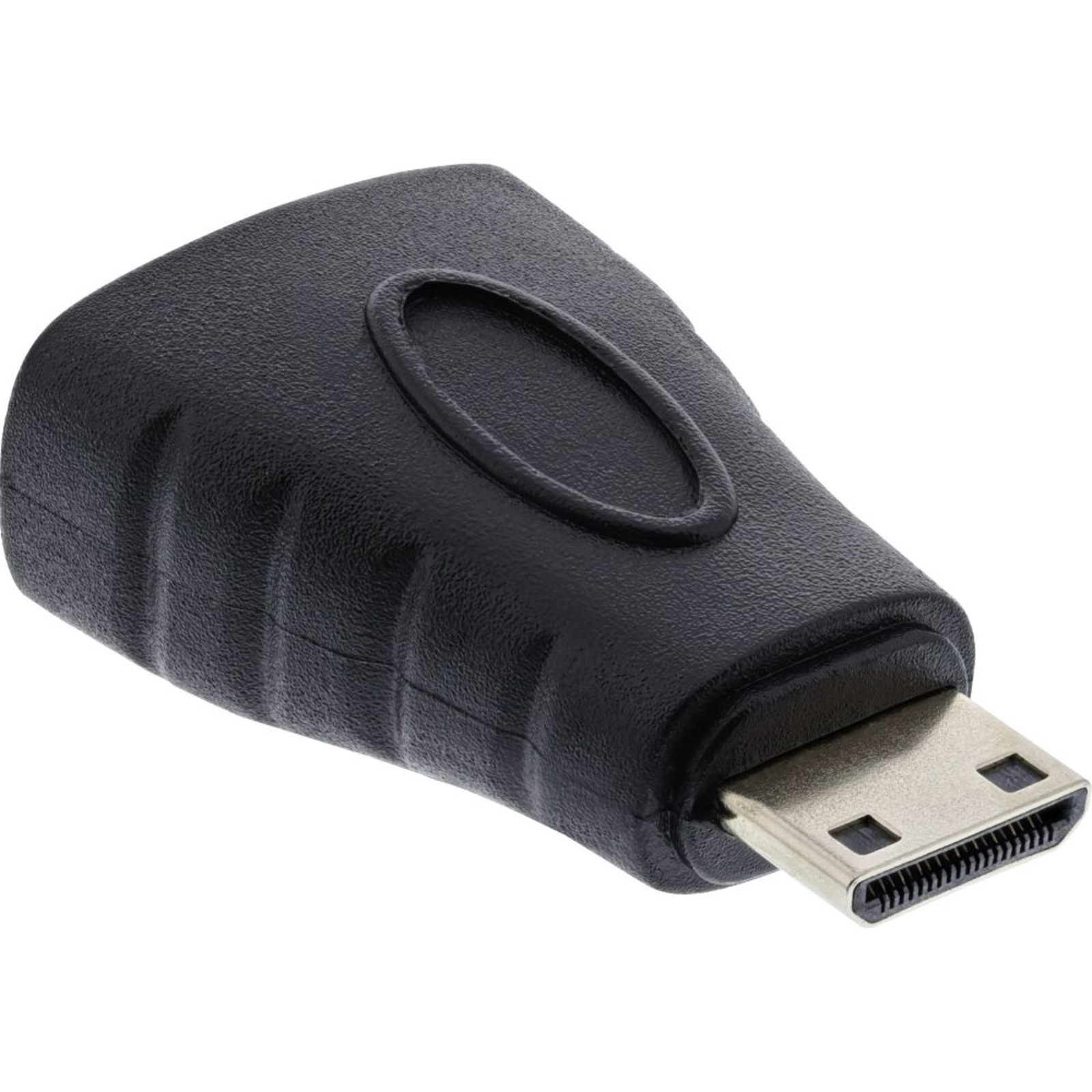 InLine HDMI Adapter HDMI A Socket to Mini HDMI C Plug 4K-60Hz Compatible