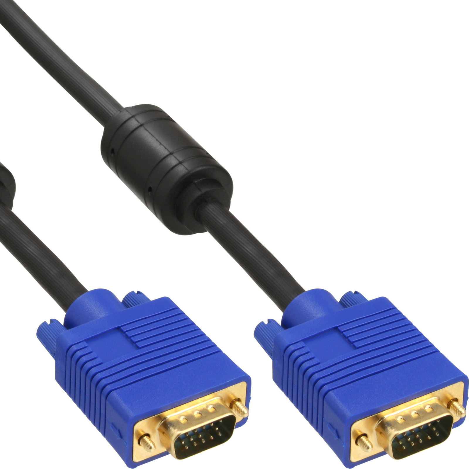 InLine S-VGA Cable Premium 15pin HD Male Male Black 3m