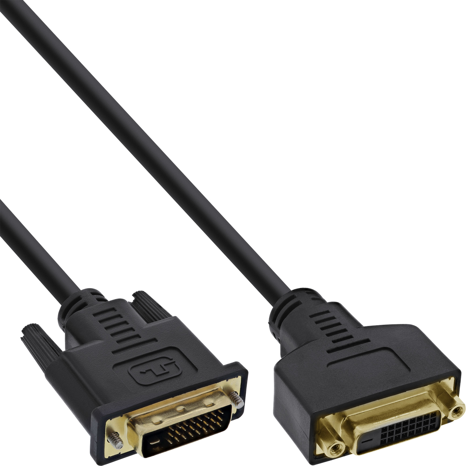 InLine DVI-D Extension Premium Digital 24+1 Male Female Dual Link 3m
