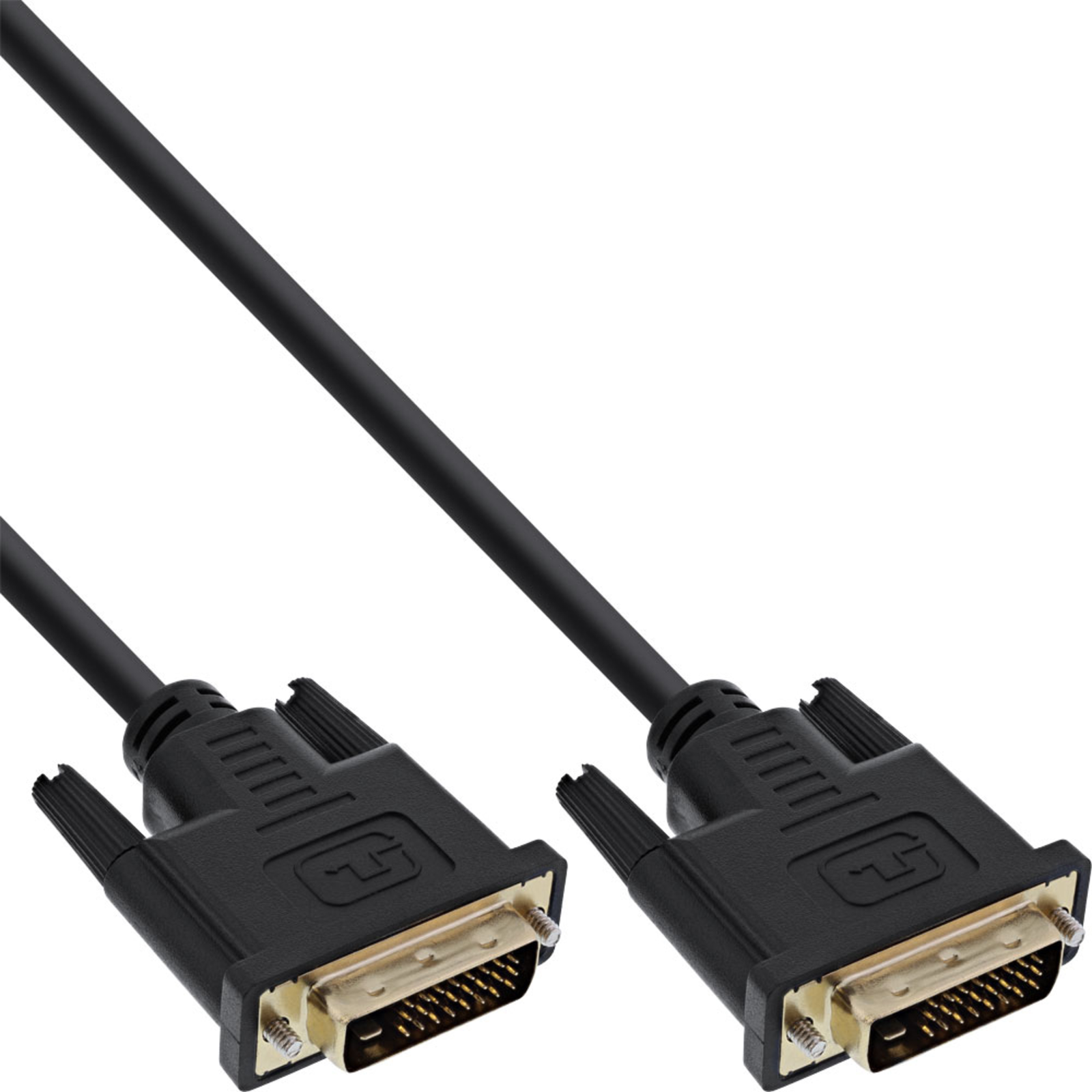 InLine DVI-D Connection Cable Premium Digital 24+1 ST ST Dual Link 2m