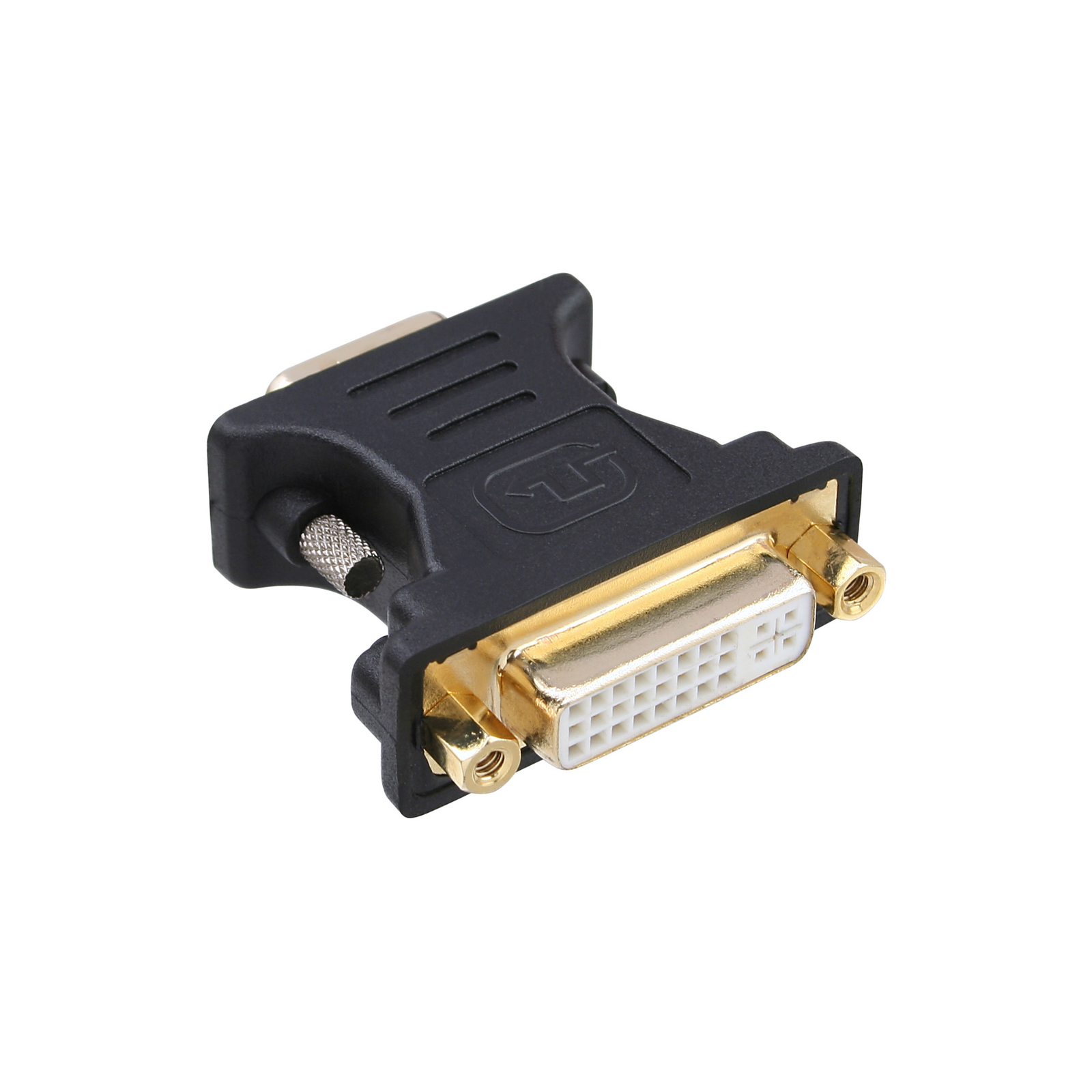 InLine DVI-A Adapter Analog 24+5 Socket to 15-pin HD Plug VGA gold-plated