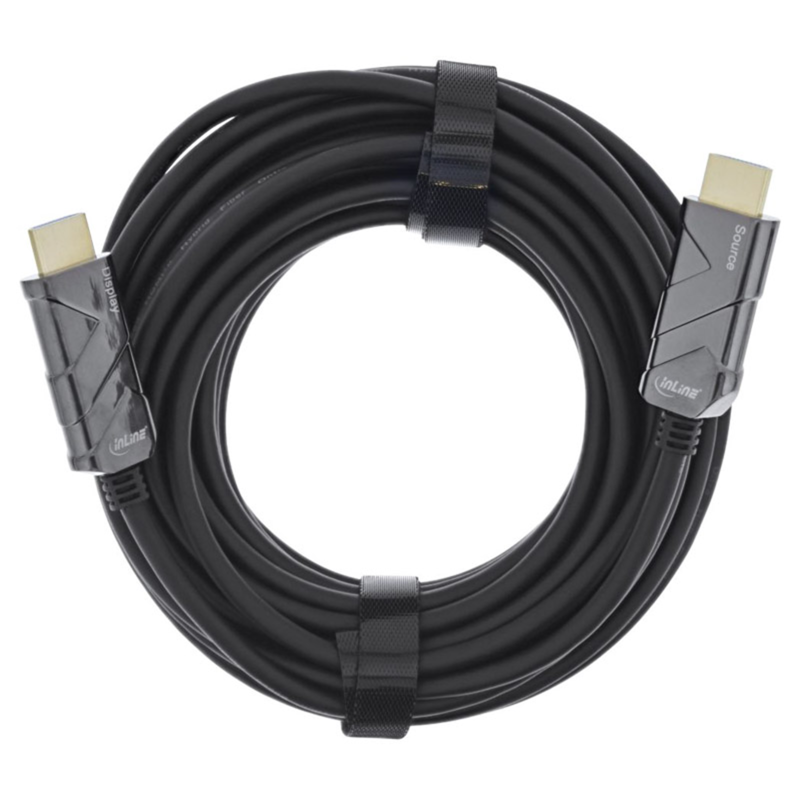InLine HDMI AOC Cable Ultra High Speed HDMI Cable 8K4K Black 15m