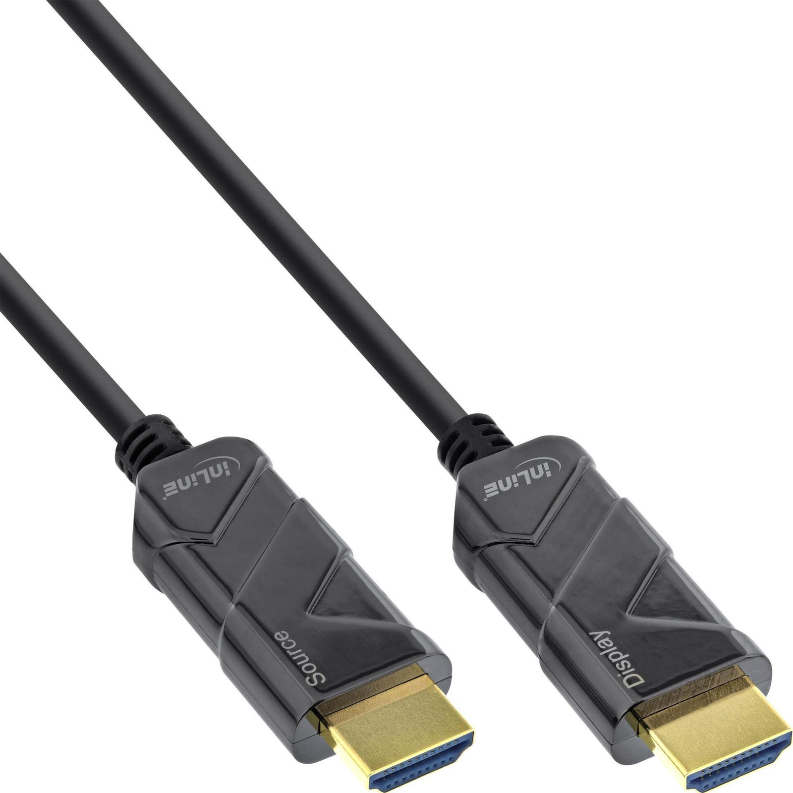 InLine HDMI AOC Cable Ultra High Speed HDMI Cable 8K4K Black 100m