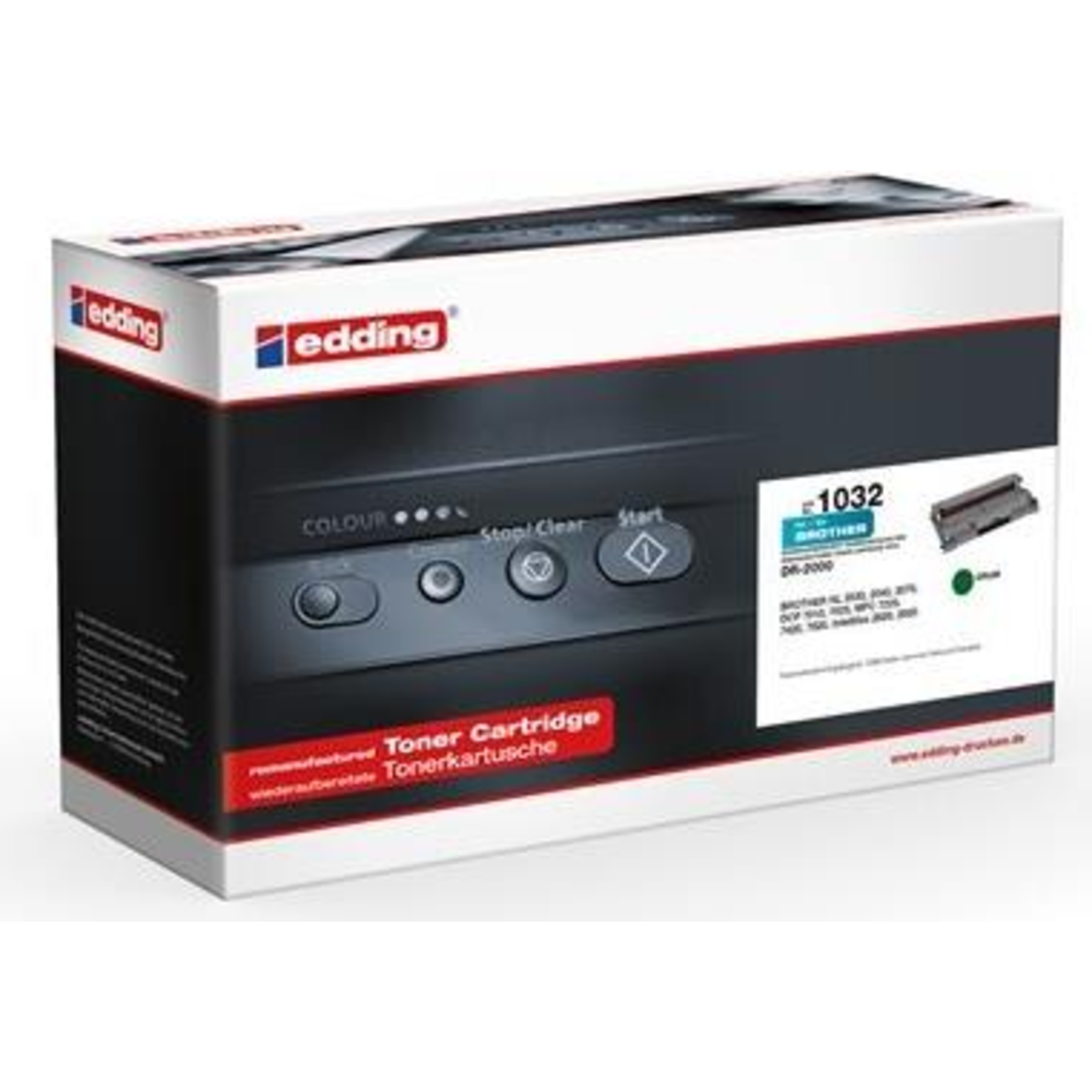 Edding EDD-1032 Comp. Bredher DCP 7010 DCP 7010 L DCP 7020 DCP 7025 Fax 2820 Fax 2820 M