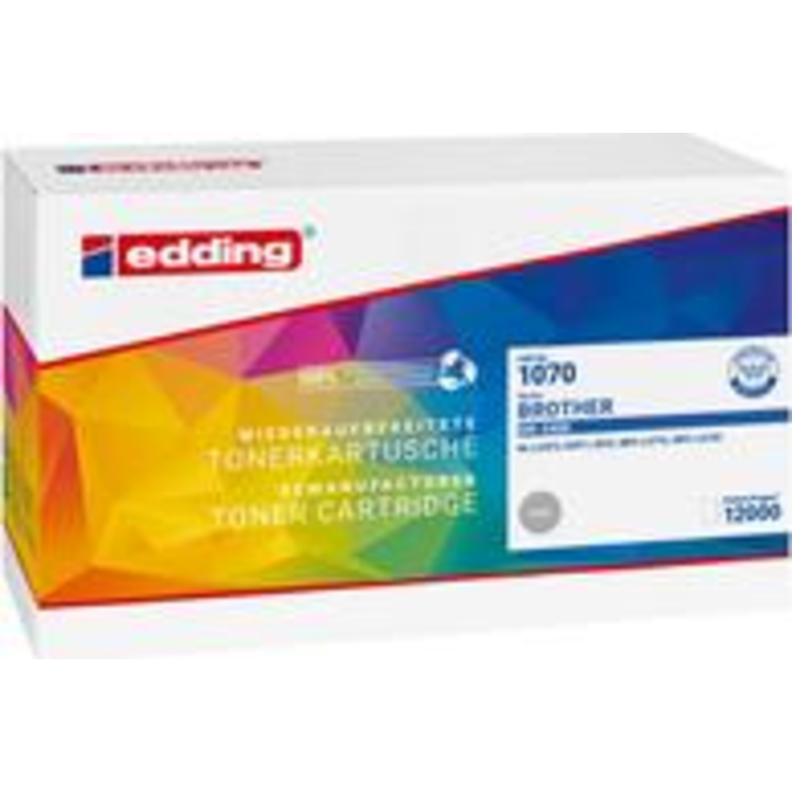 edding EDD-1070 Black Drum Compatible with Bredher DR-2400