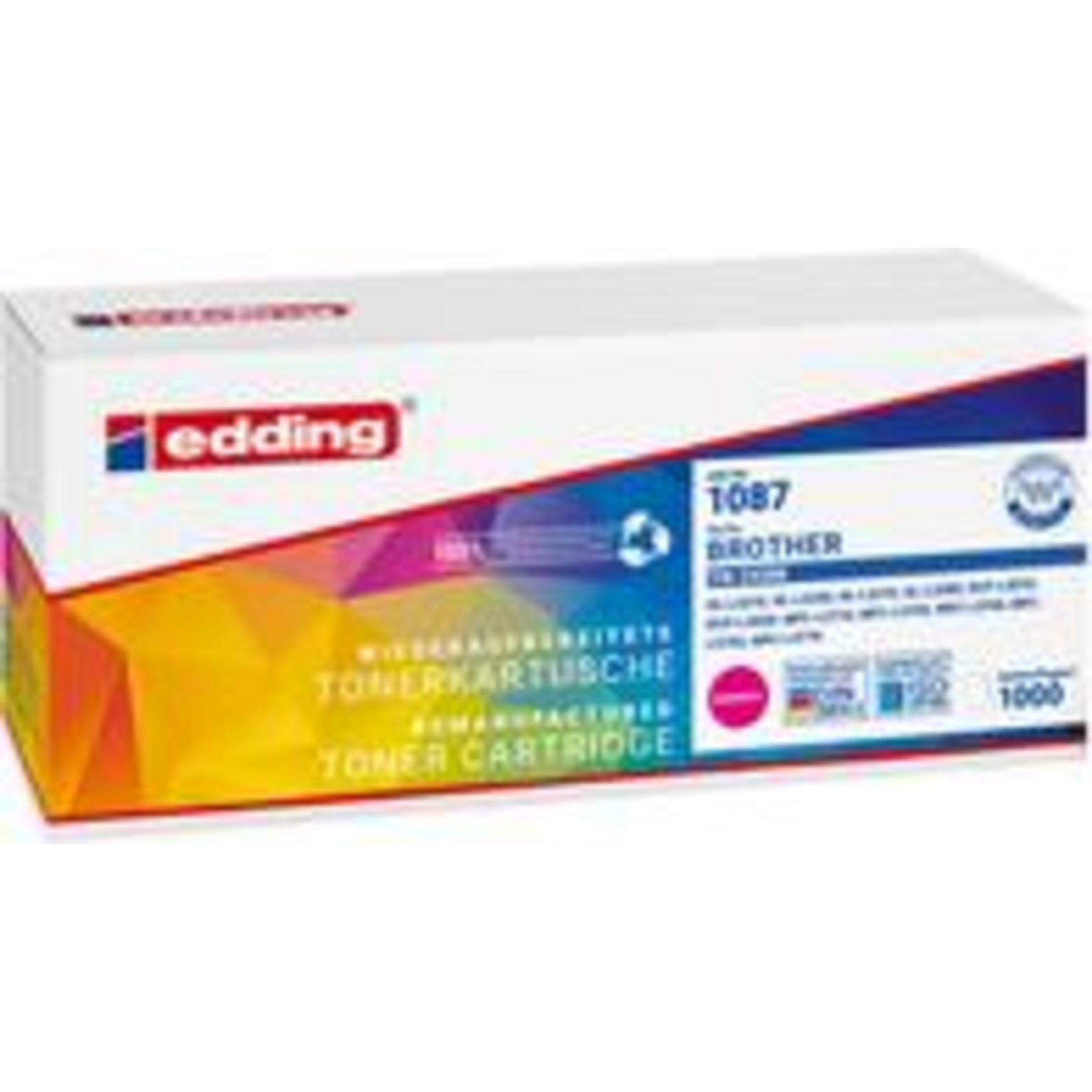 Edding EDD-1087 magenta Toner Compatible with Bredher TN-243M