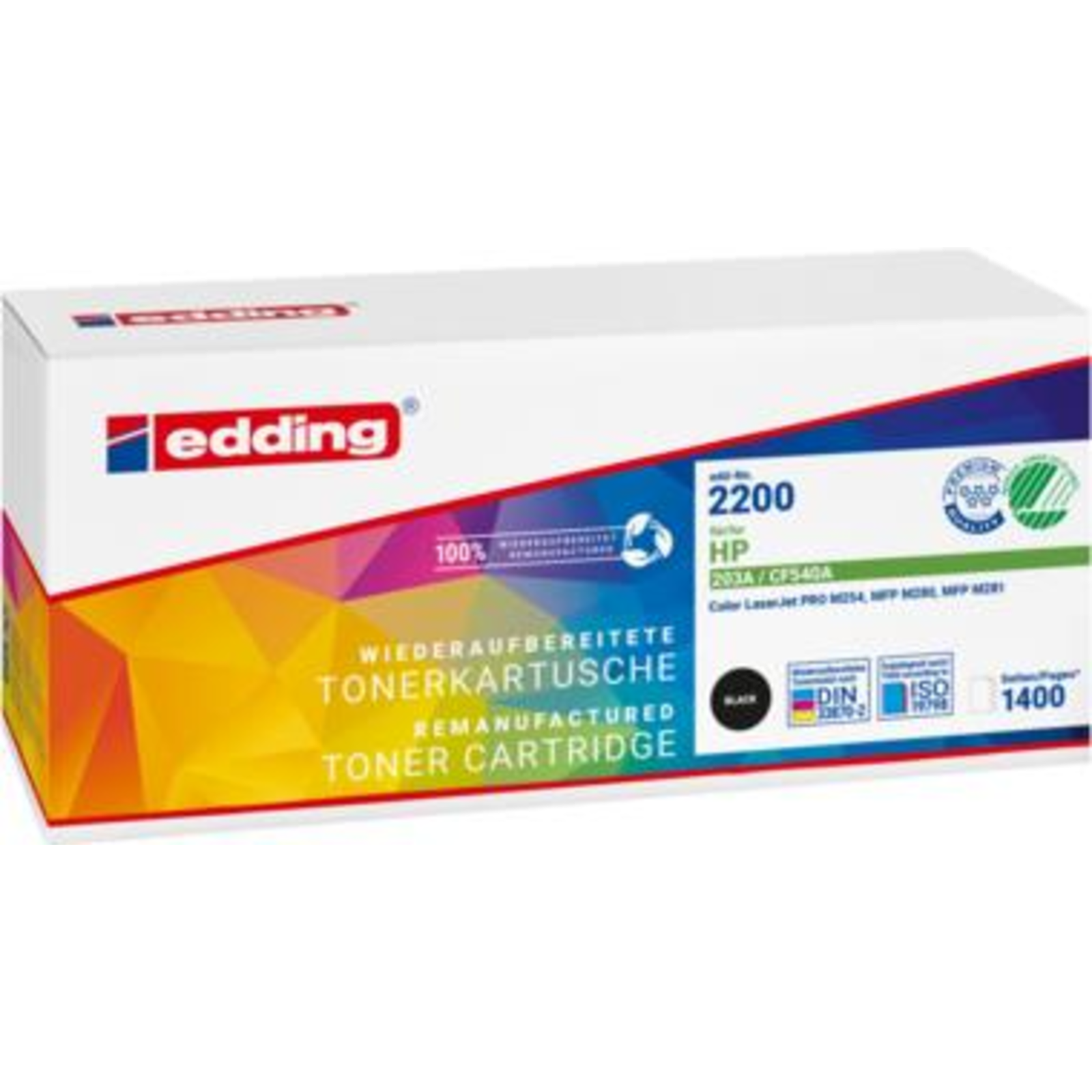 Edding Edd-2200 Black Toner Compatible Toner Unit