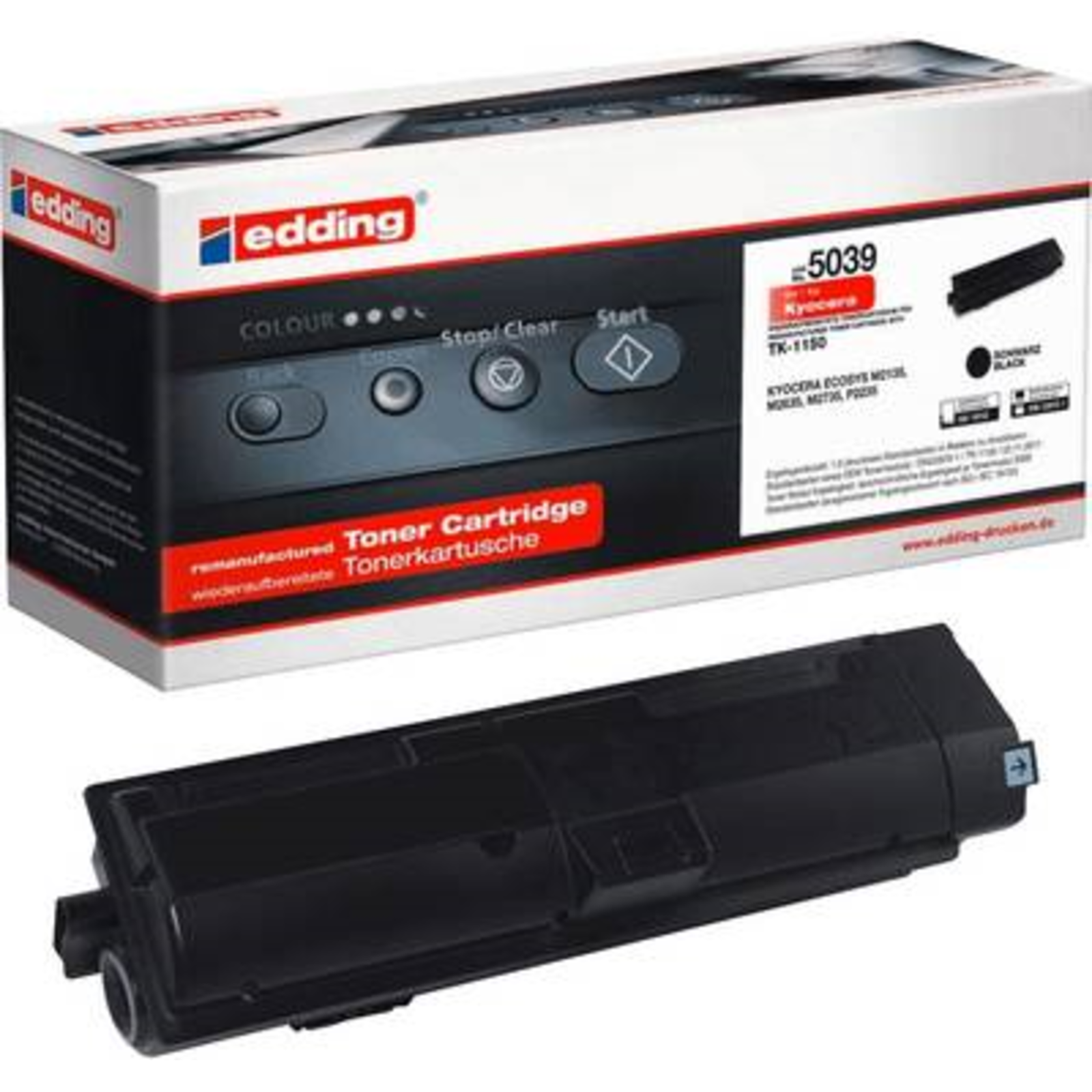edding EDD-5039 Black Toner Compatible with KYOCERA TK-1150