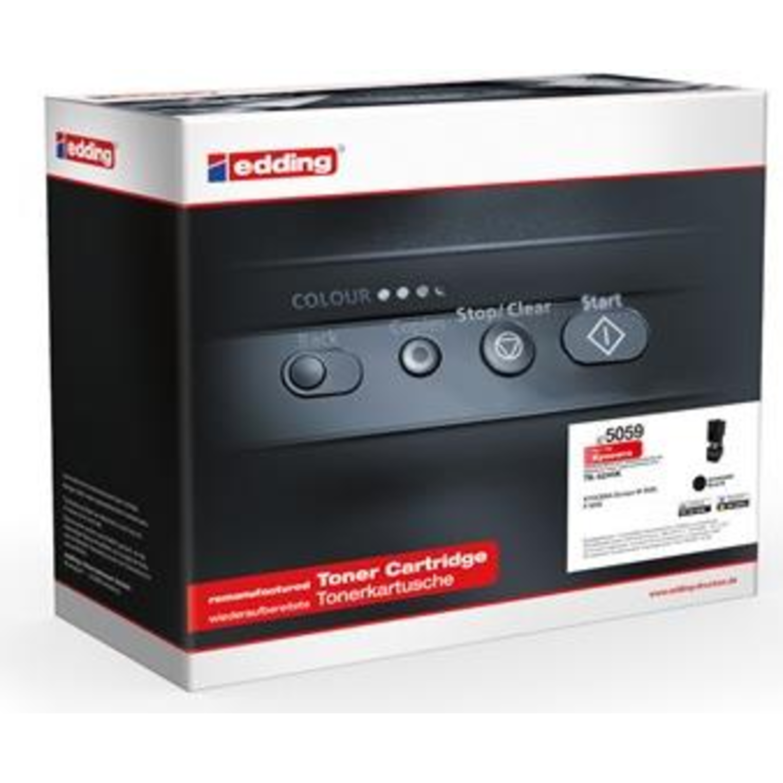 edding EDD-5059 Black Toner Compatible with KYOCERA TK-5240K