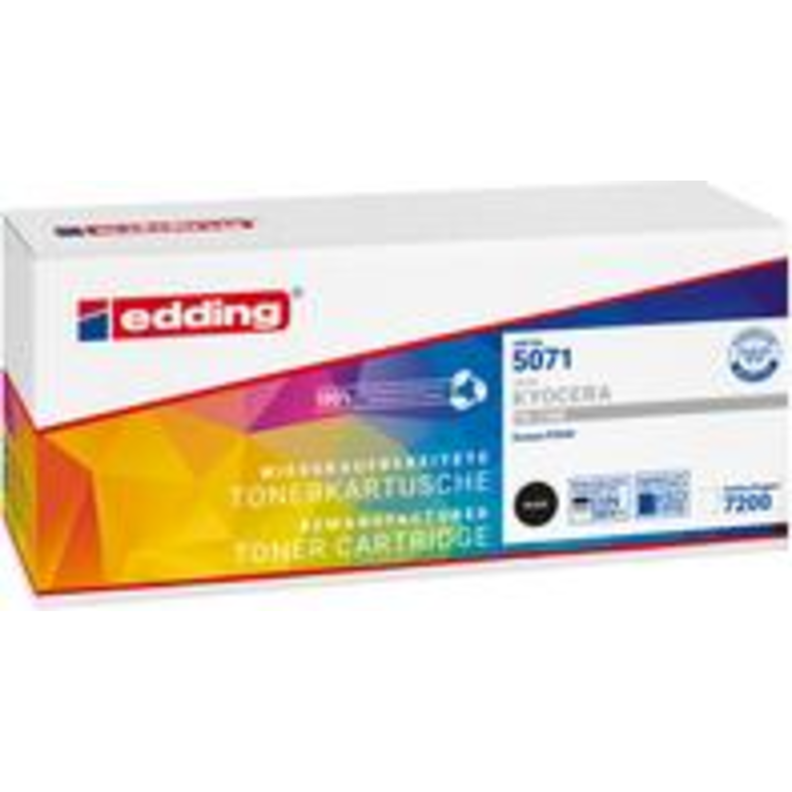 Edding EDD-5071 Black Toner Compatible with KYOCERA TK-1160