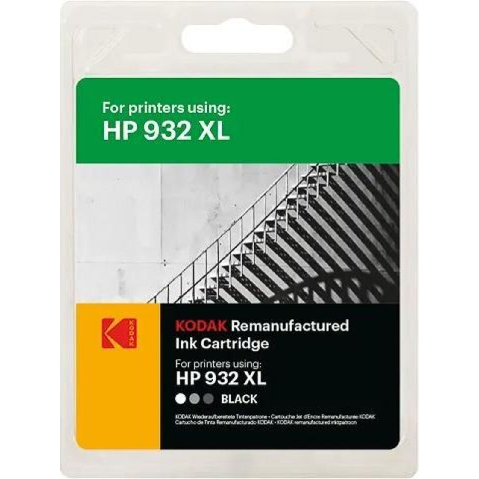Kodak 185H093230 HP OJ6100 Ink BLK Compatible Black