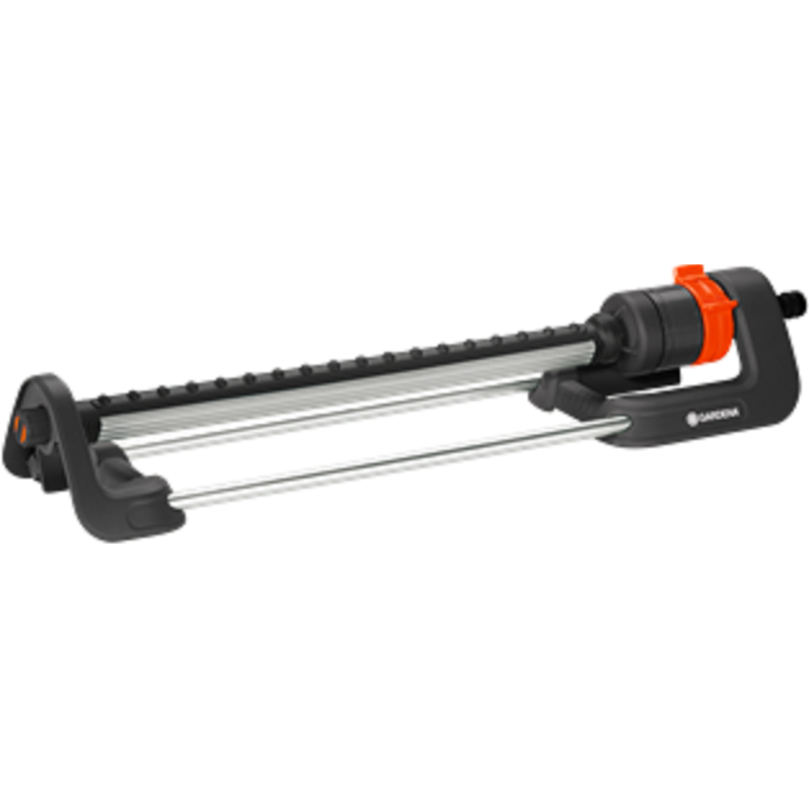 Gardena Aqua L Square Sprinkler Grey orange