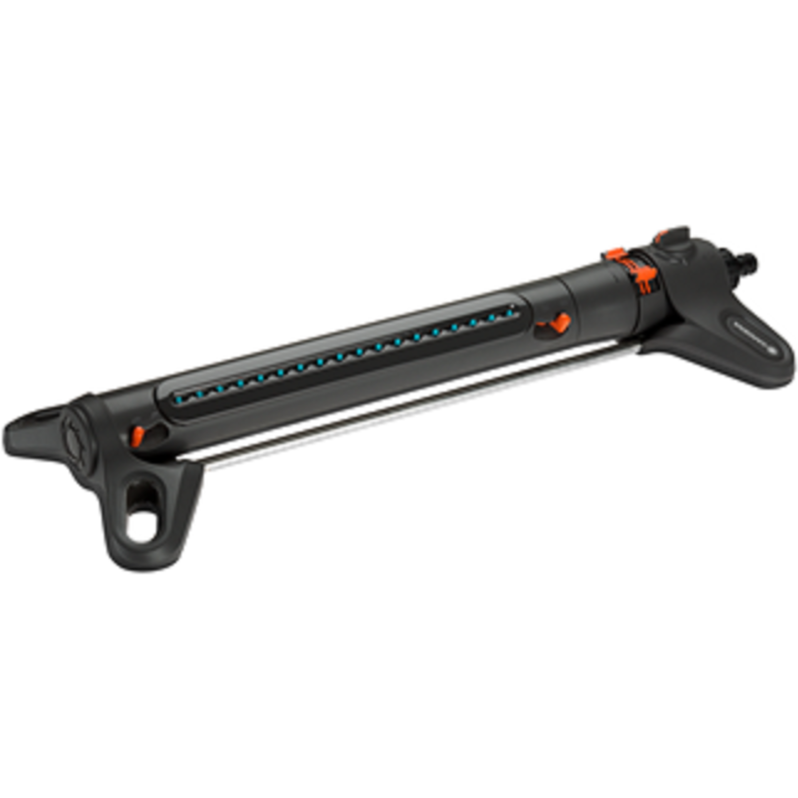 Gardena AquaZoom L Square Sprinkler Grey orange