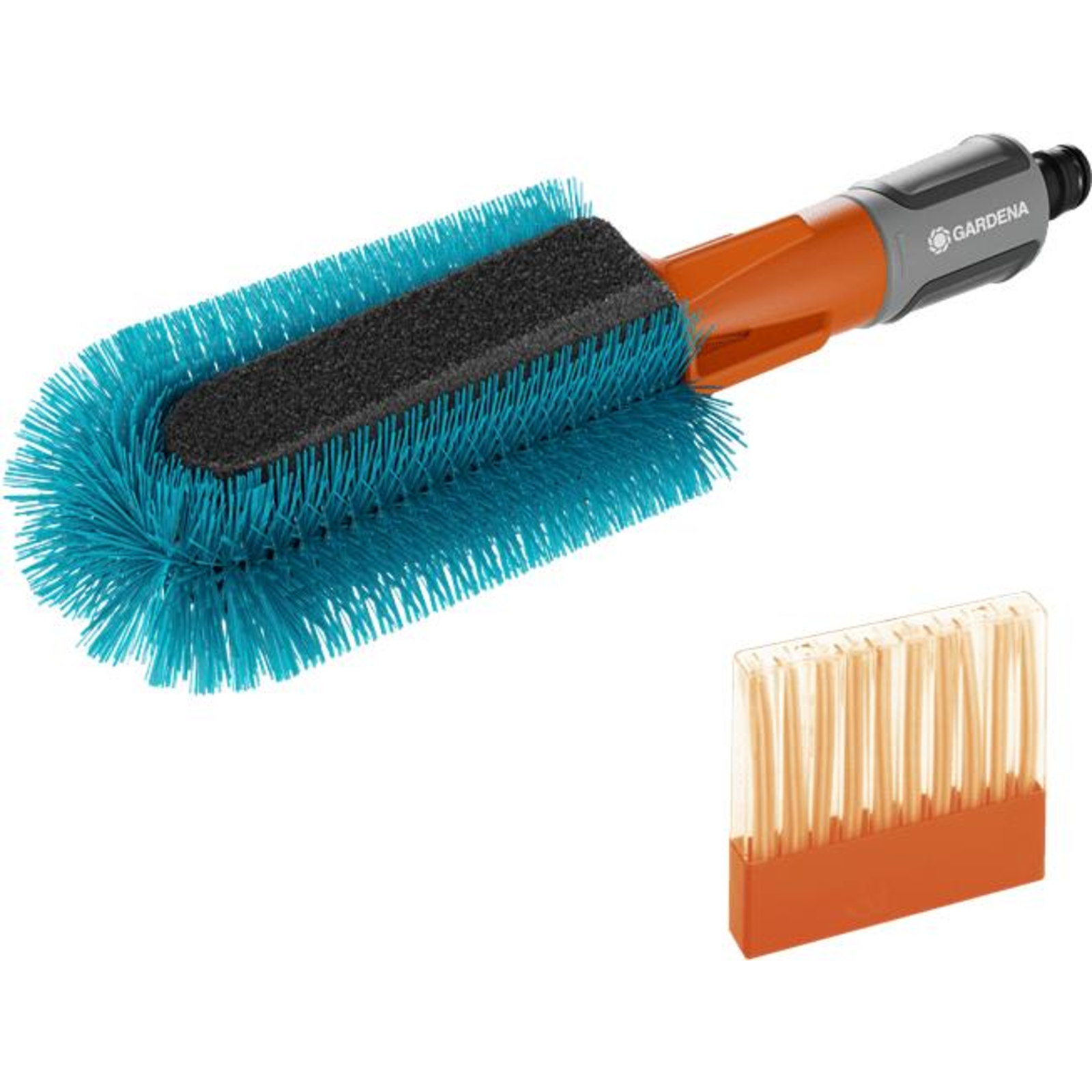 Gardena Cleansystem Bike Brush Set Grey Turquoise Incl. 10 Soap Bars