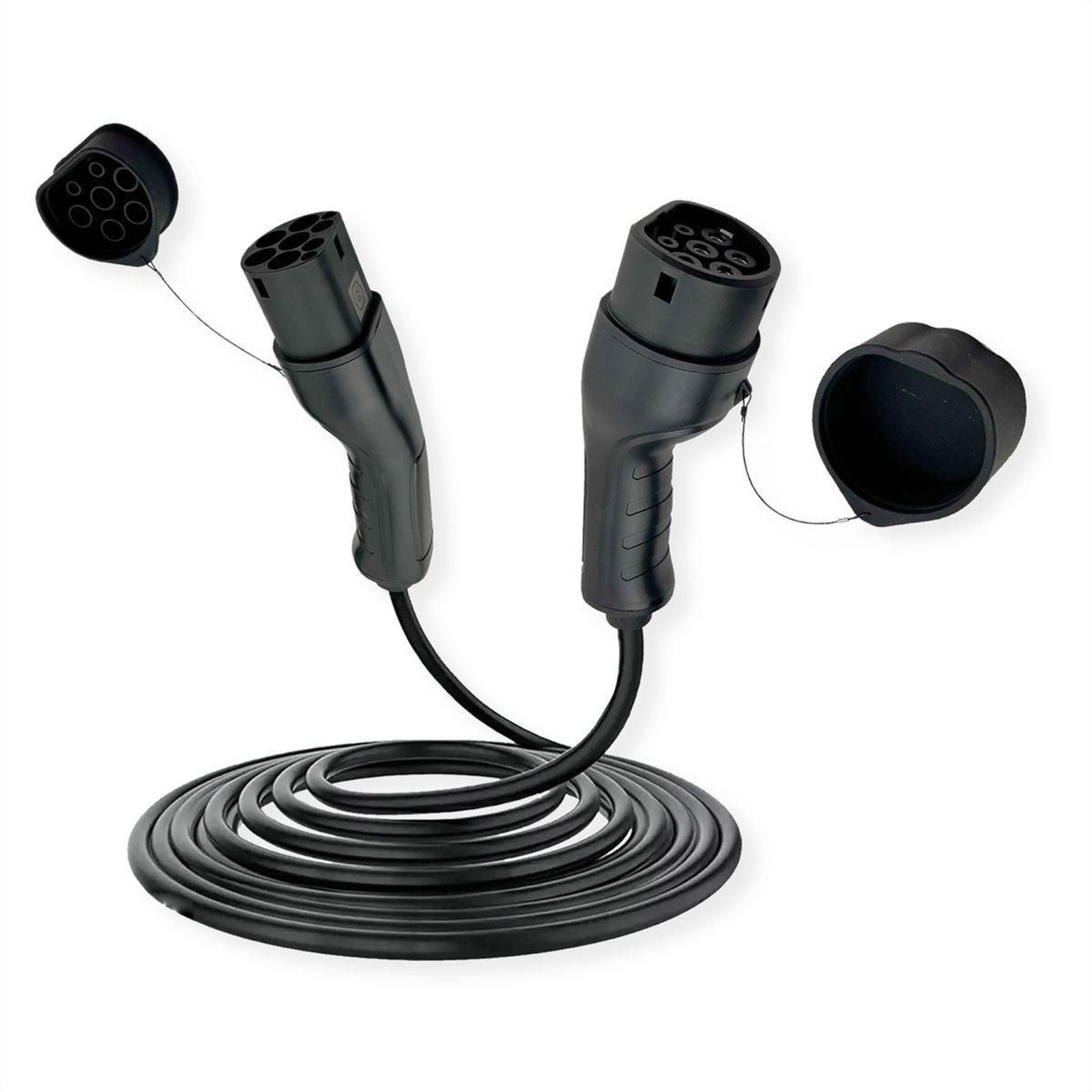 ROLINE E-car Charging Cable 19.08.0003 Black Type 2 Type 2 Straight Straight IP54 IP65