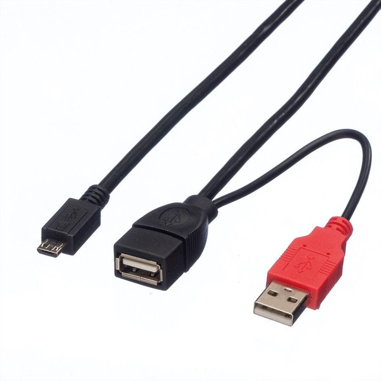 ROLINE USB/power Cable Micro-USB Type B (M)