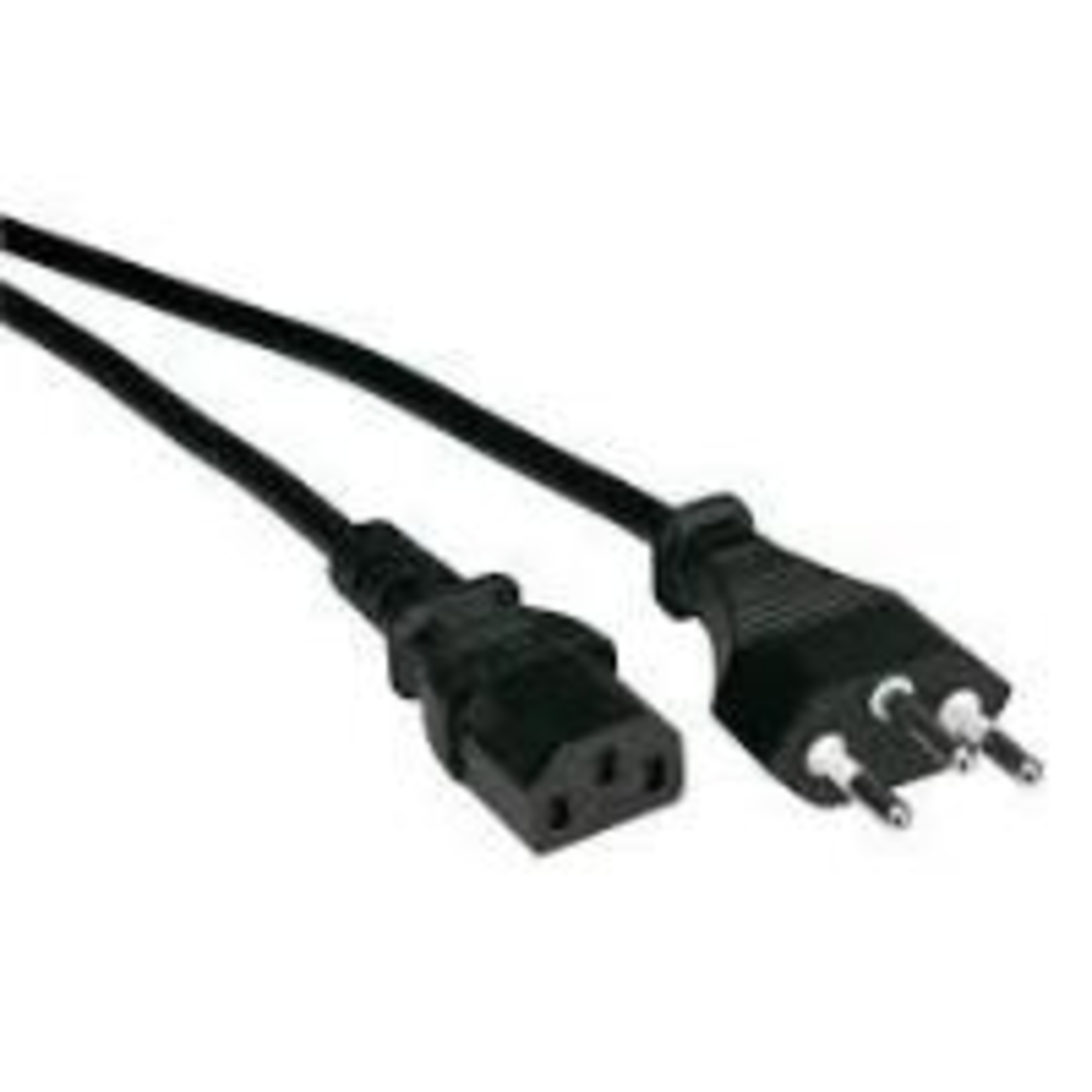 Value 19.99.1220 Power Connection Cable Black 1.80 M