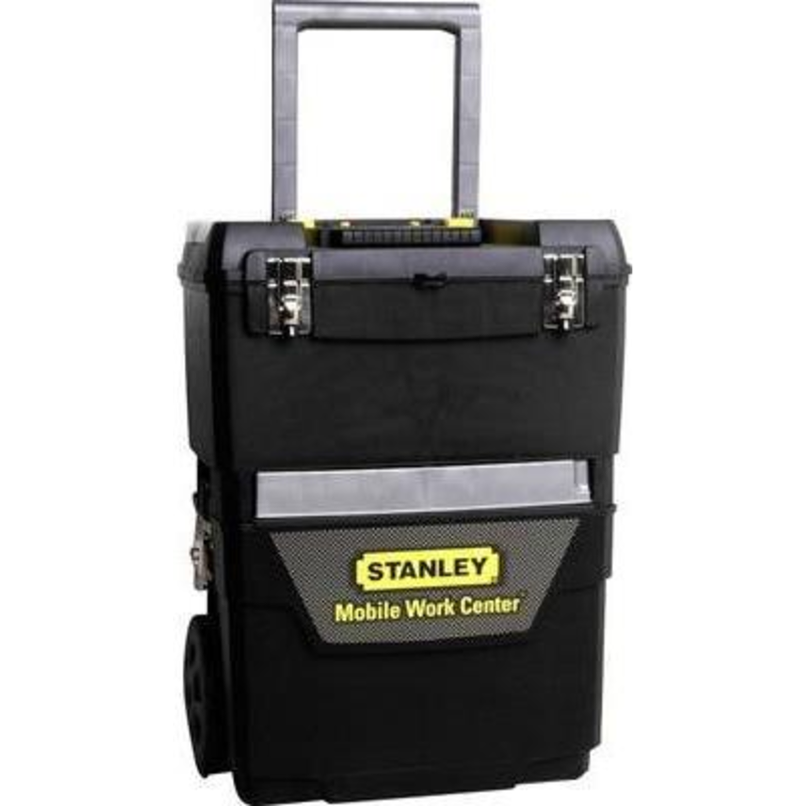 Stanley Workshop on Wheels Black Yellow with Trolley Handle