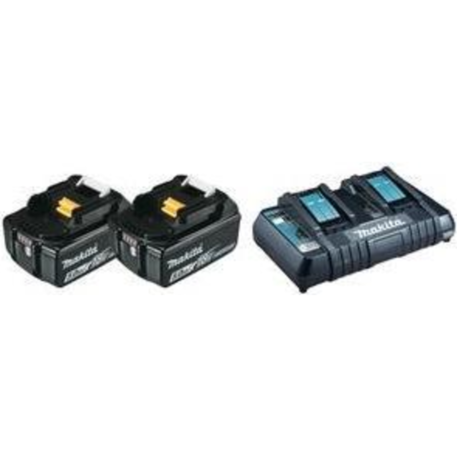 Makita Energy Kit 197629-2 2x BL1850B + DC18RD
