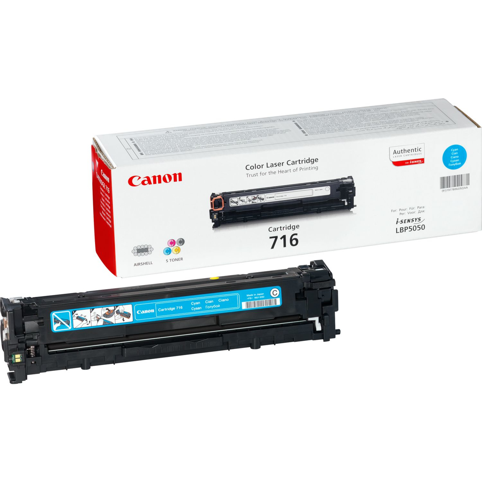 Canon Toner 716 cyan Original