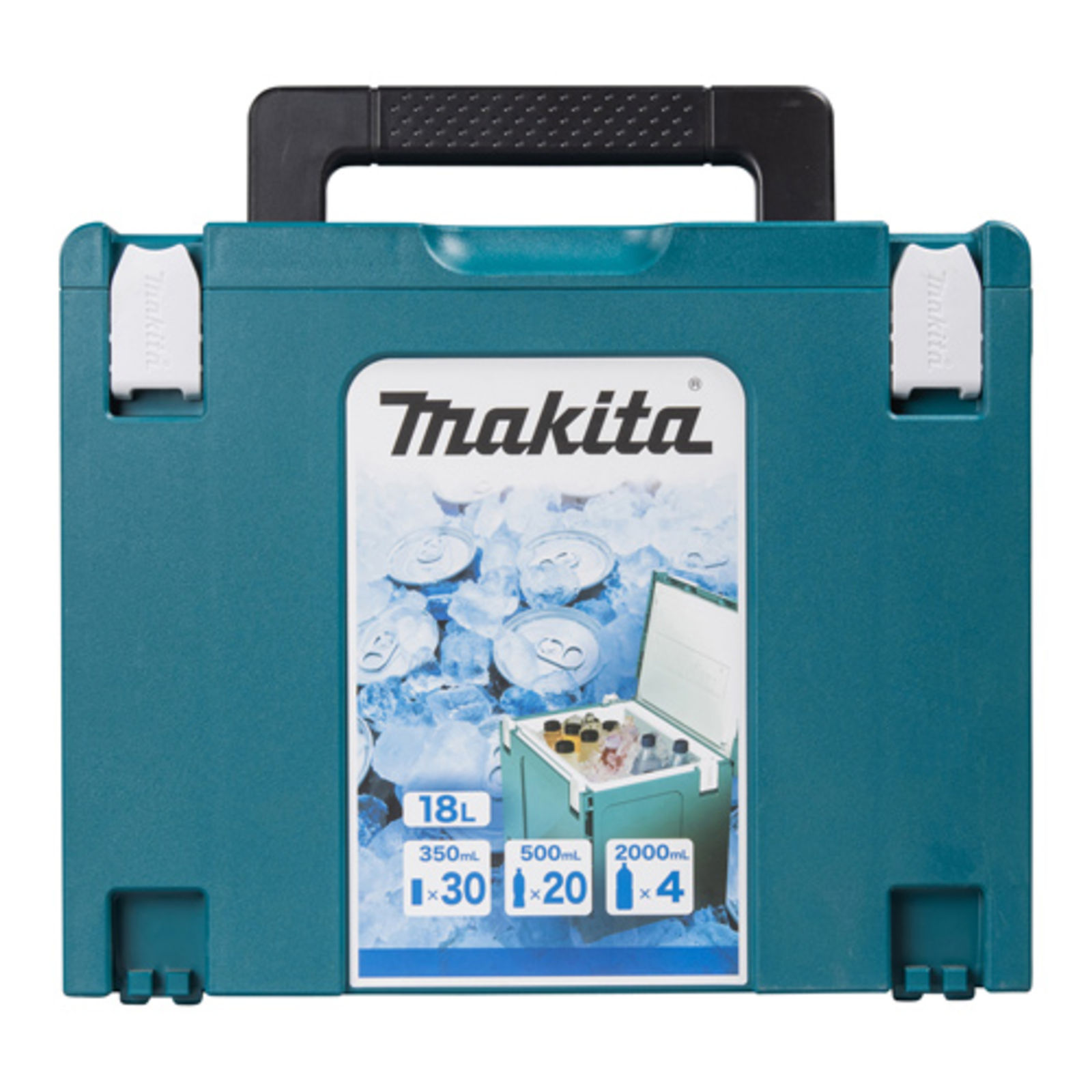 Makita MAKPAC Blue Size 4 Insulated Cool Box