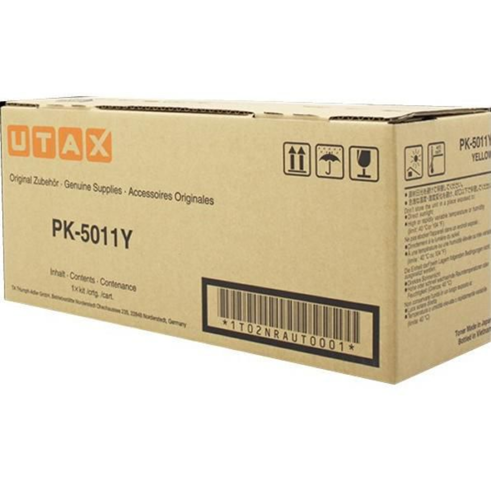 Utax Toner PK-5011Y PK5011Y Yellow Yellow (1T02NRAUT0)