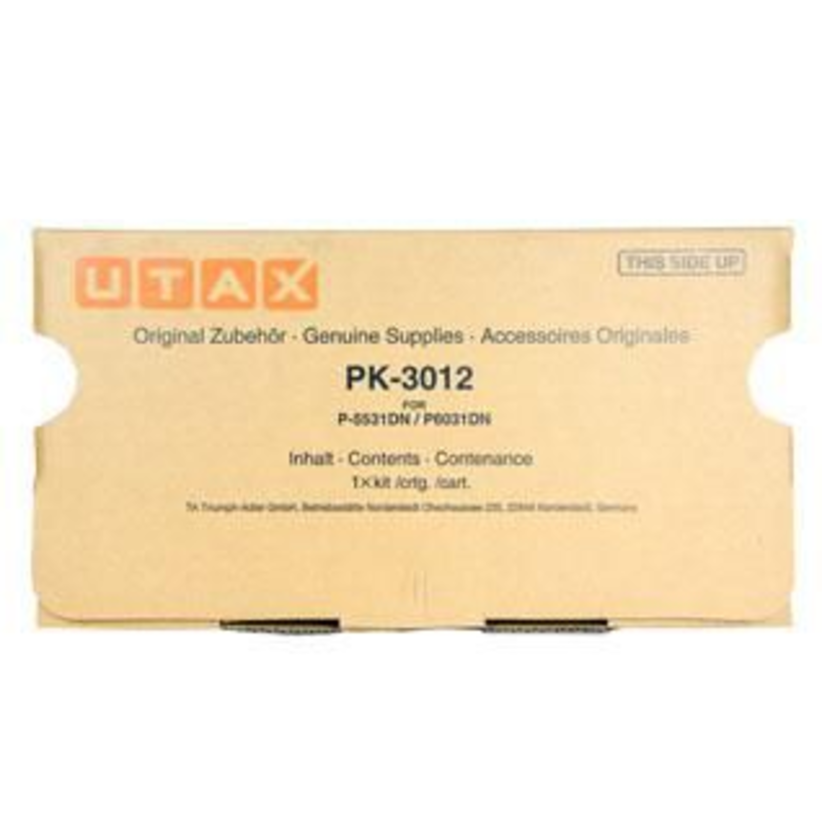 Utax Toner PK-3012 PK3012 (1T02T60UT0) (1T02T60UTS) (1T02T60UTC)