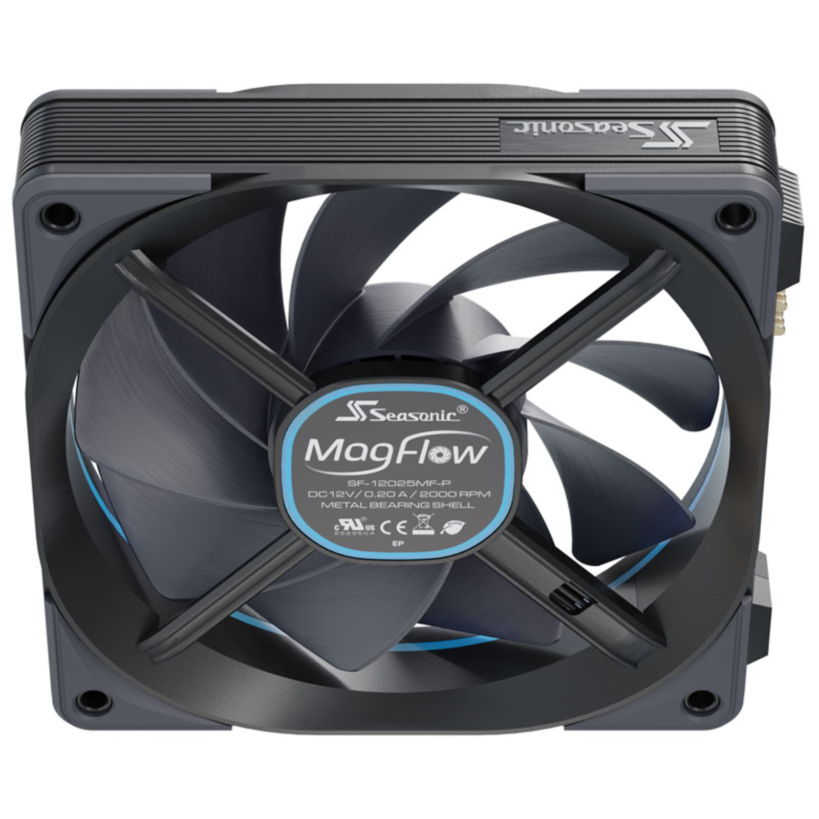 Seasonic MagFlow 1225 PWM Fan 120mm Kit of 3