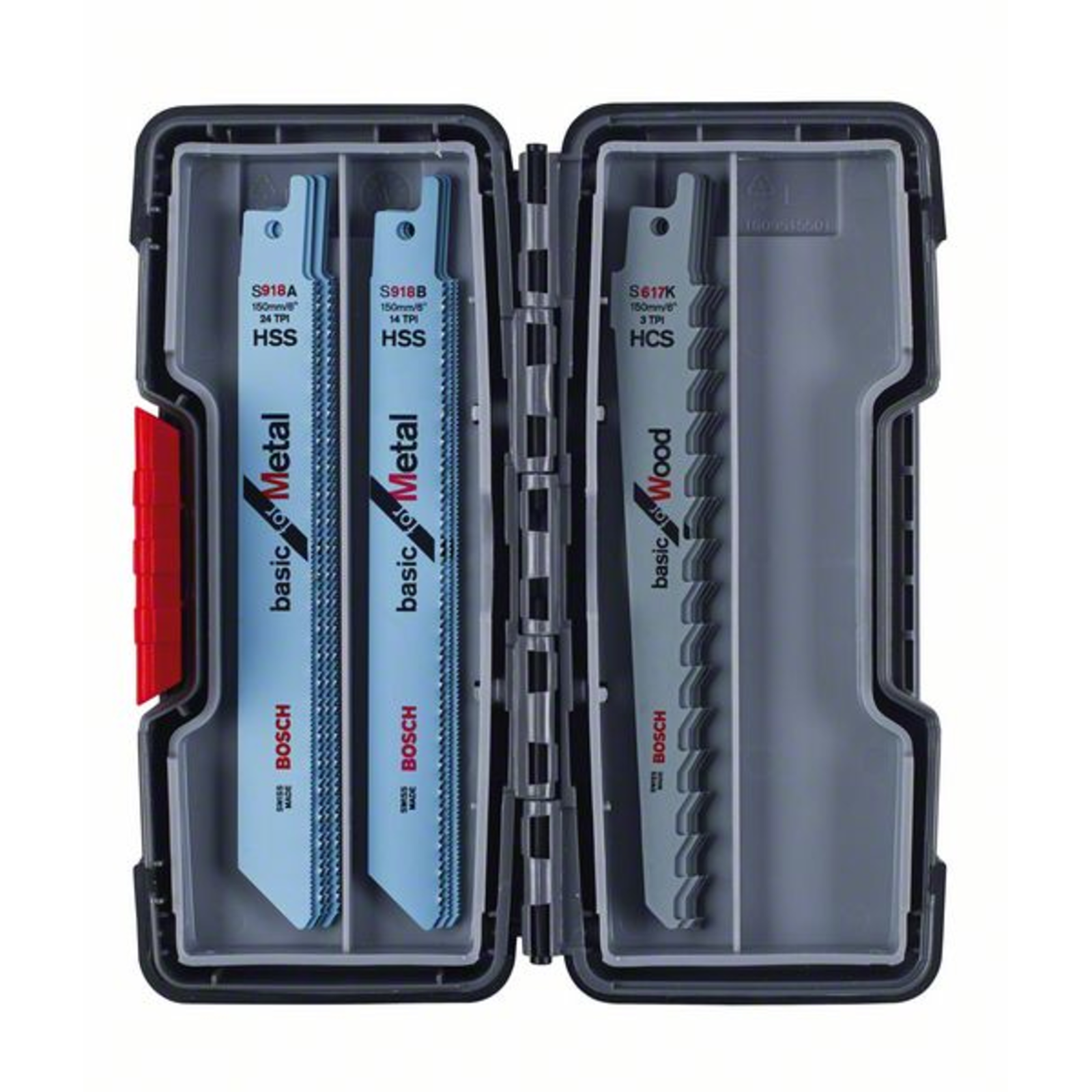 Bosch Saw Blade for Wood Metal 15 Pieces