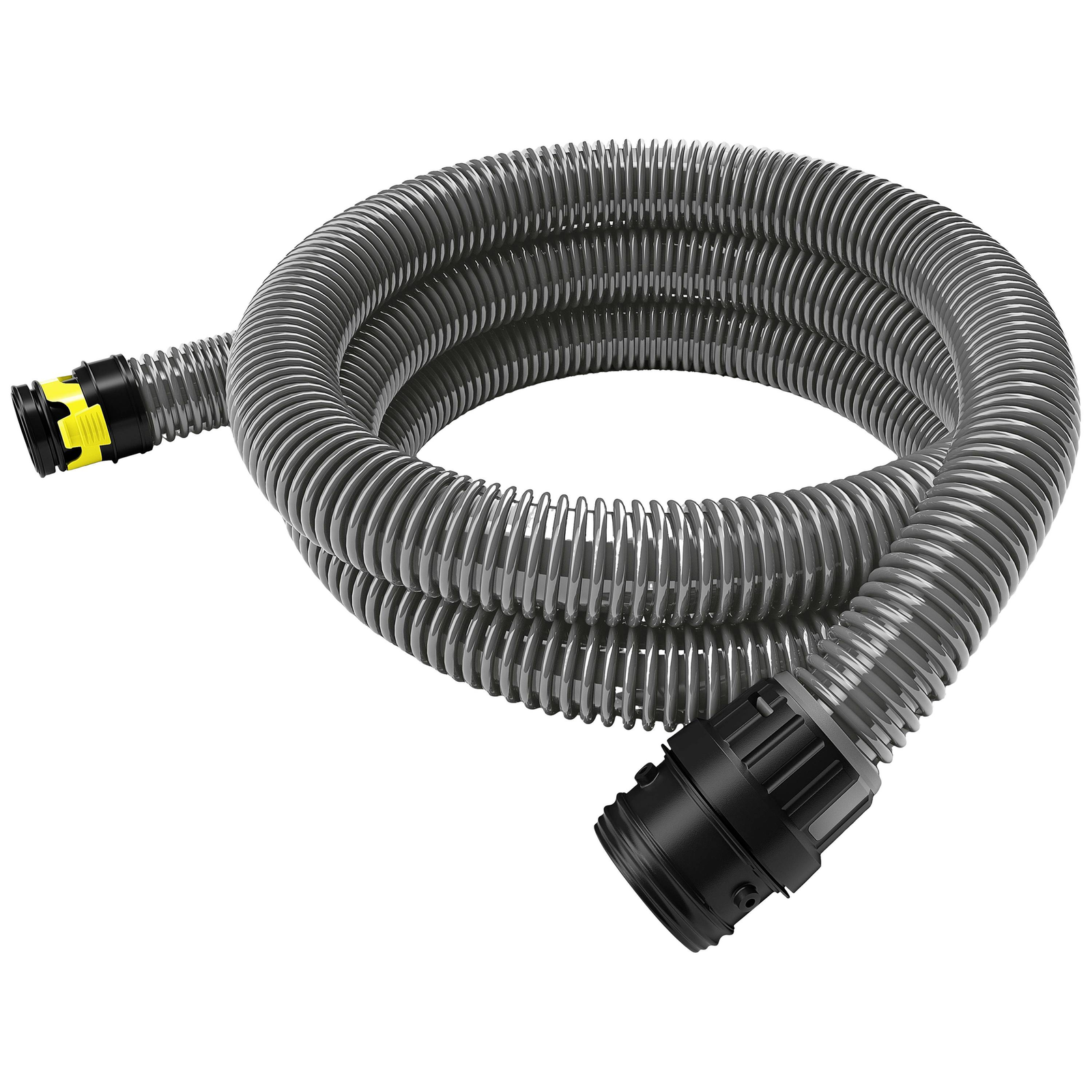 KRCHER Suction Hose NT DN 35 Length 2.5 M Clip 2.0 Bayonet 2.0 Hose Gray Cheese