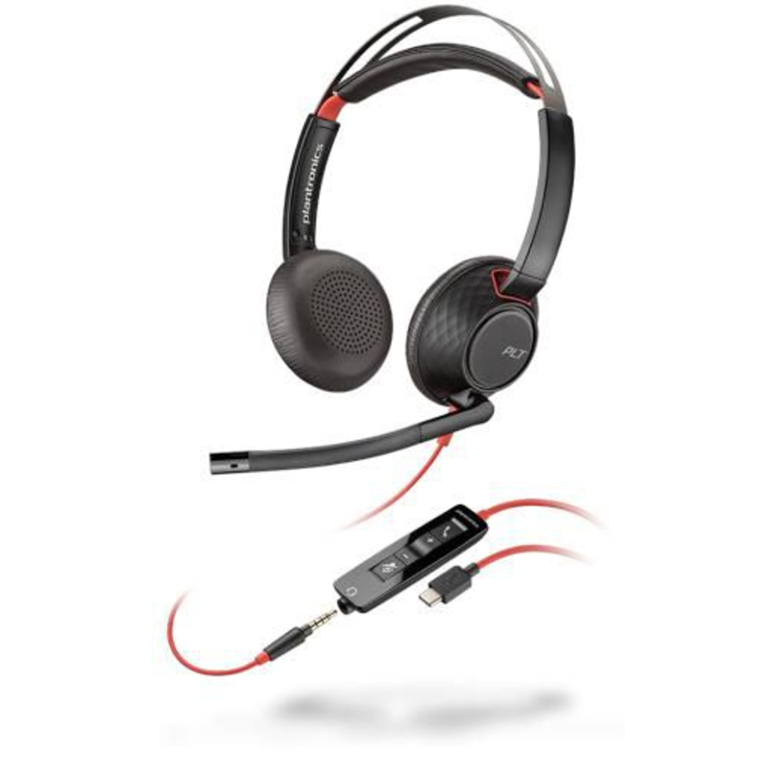Poly Blackwire 5220 Stereo Headset On-Ear