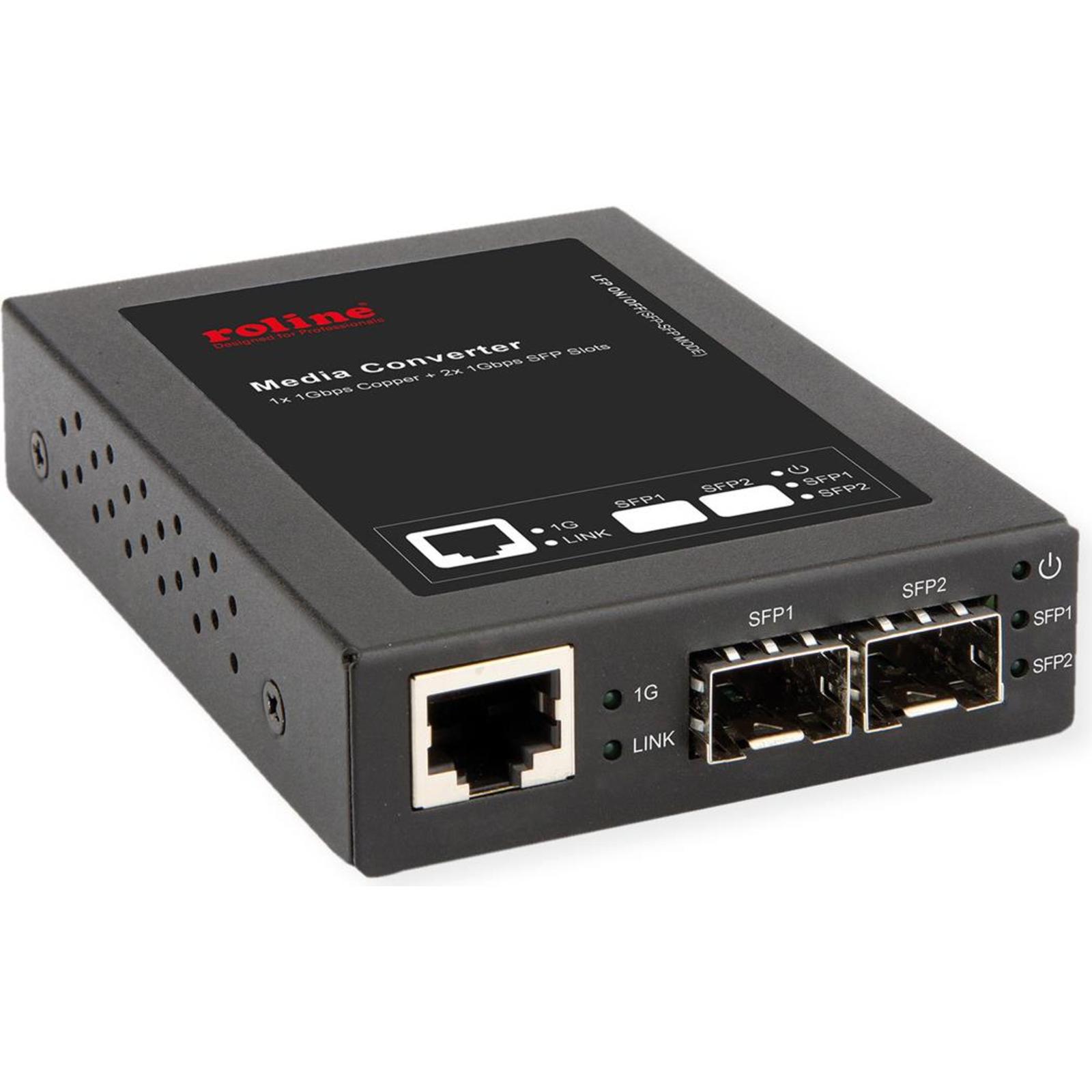 ROLINE Gigabit Converter RJ-45 Mini-GBIC