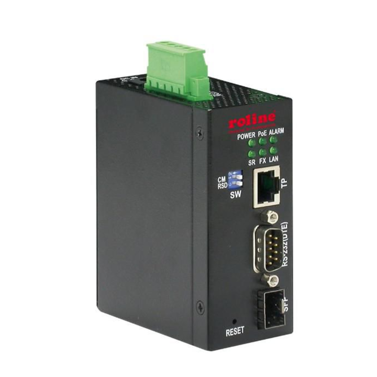 ROLINE Industrial Converter Ethernet Serial RS232 Serial Server