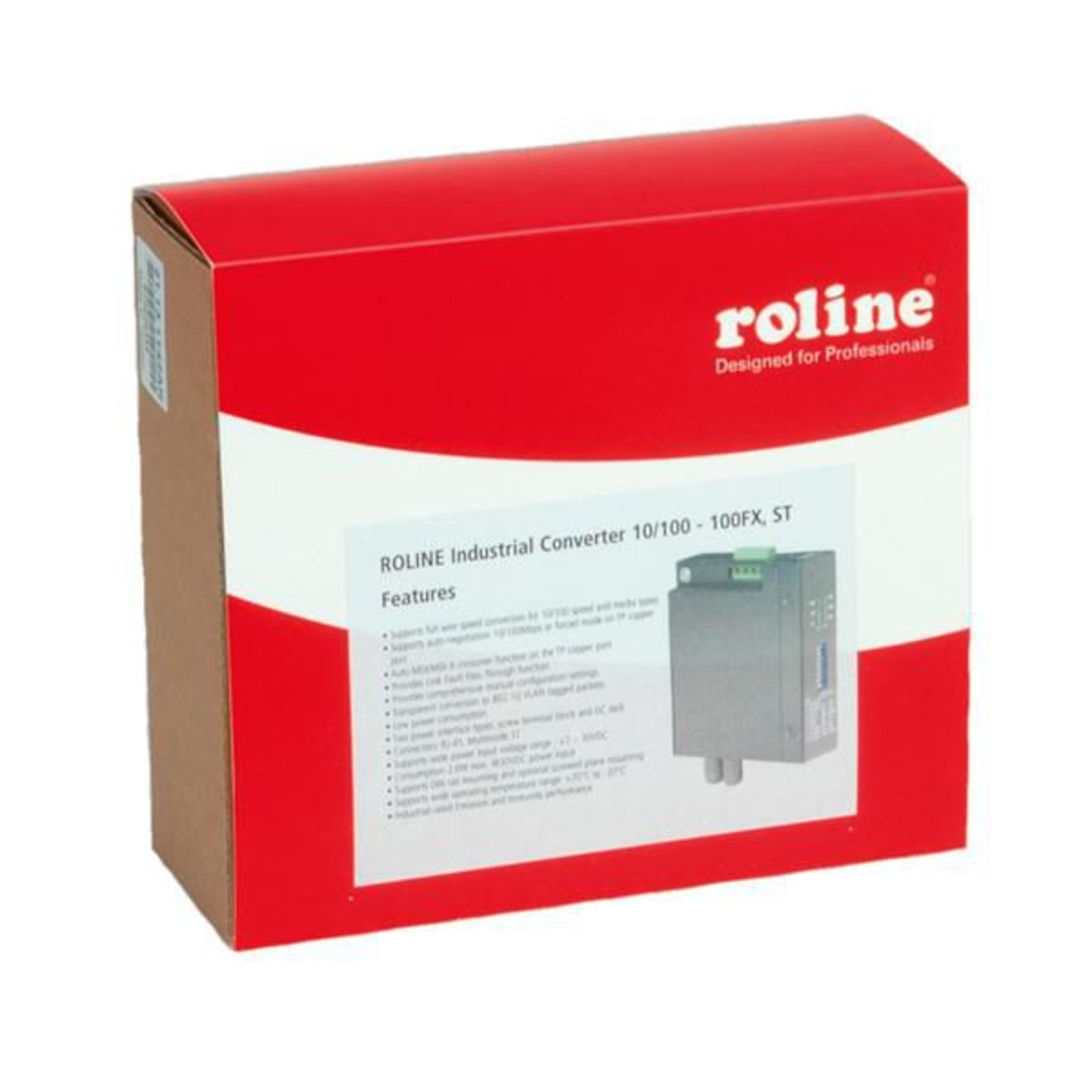 ROLINE Industry Media Converter 100Base-FX 100Base-TX
