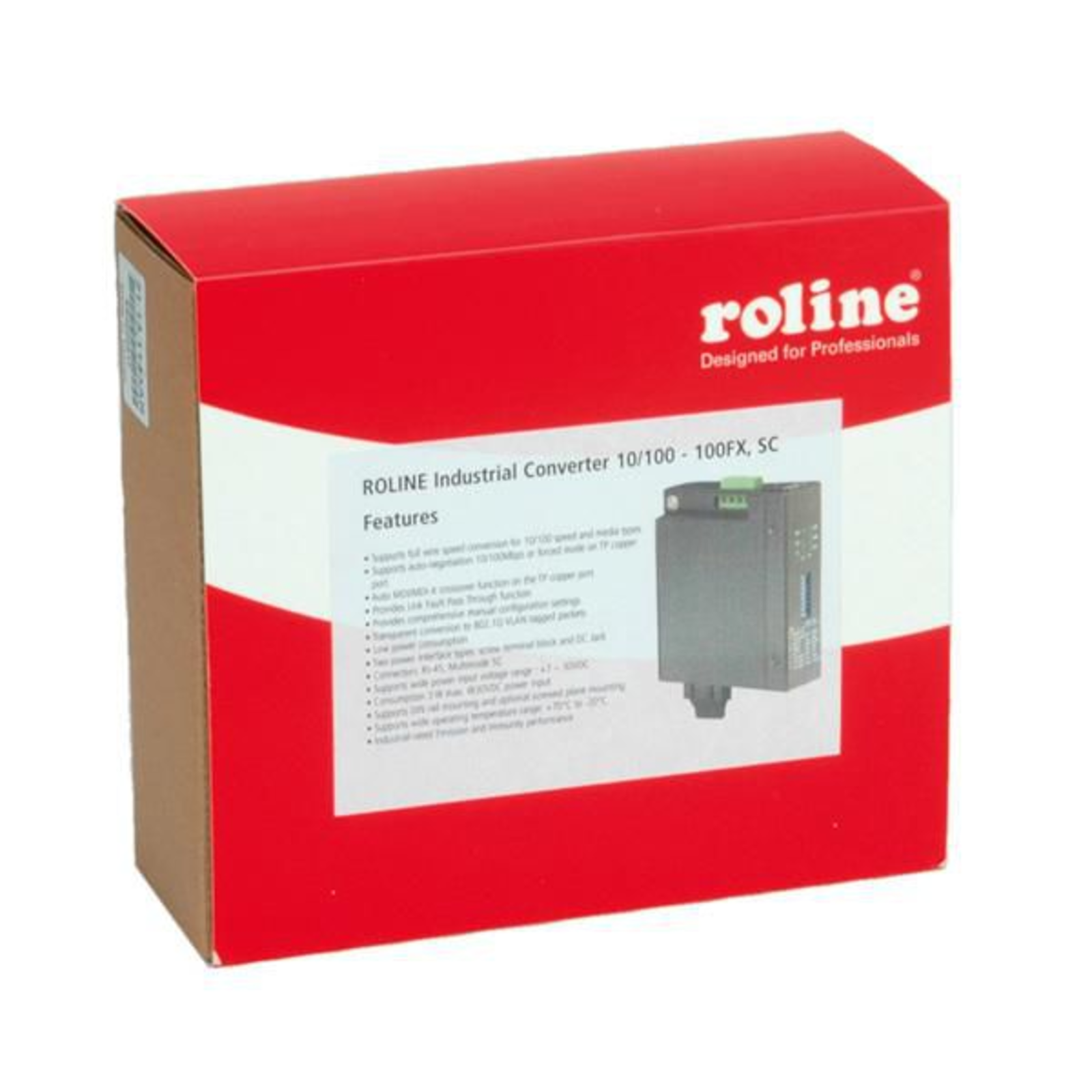 ROLINE Industry Media Converter 100Mb LAN