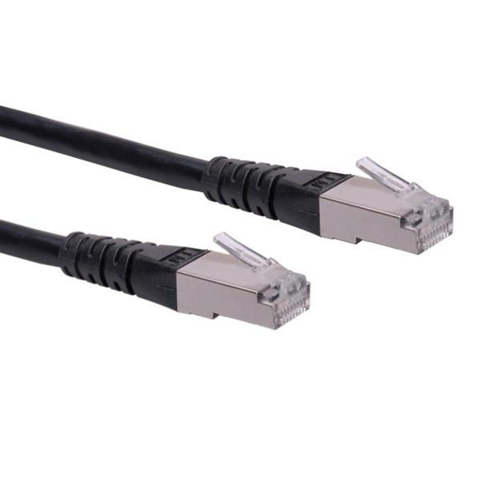 S-FTP PiMF Patch Cable Cat.6 15m Black 15m 15 M Cat6 S-FTP S-STP RJ-45 RJ-45