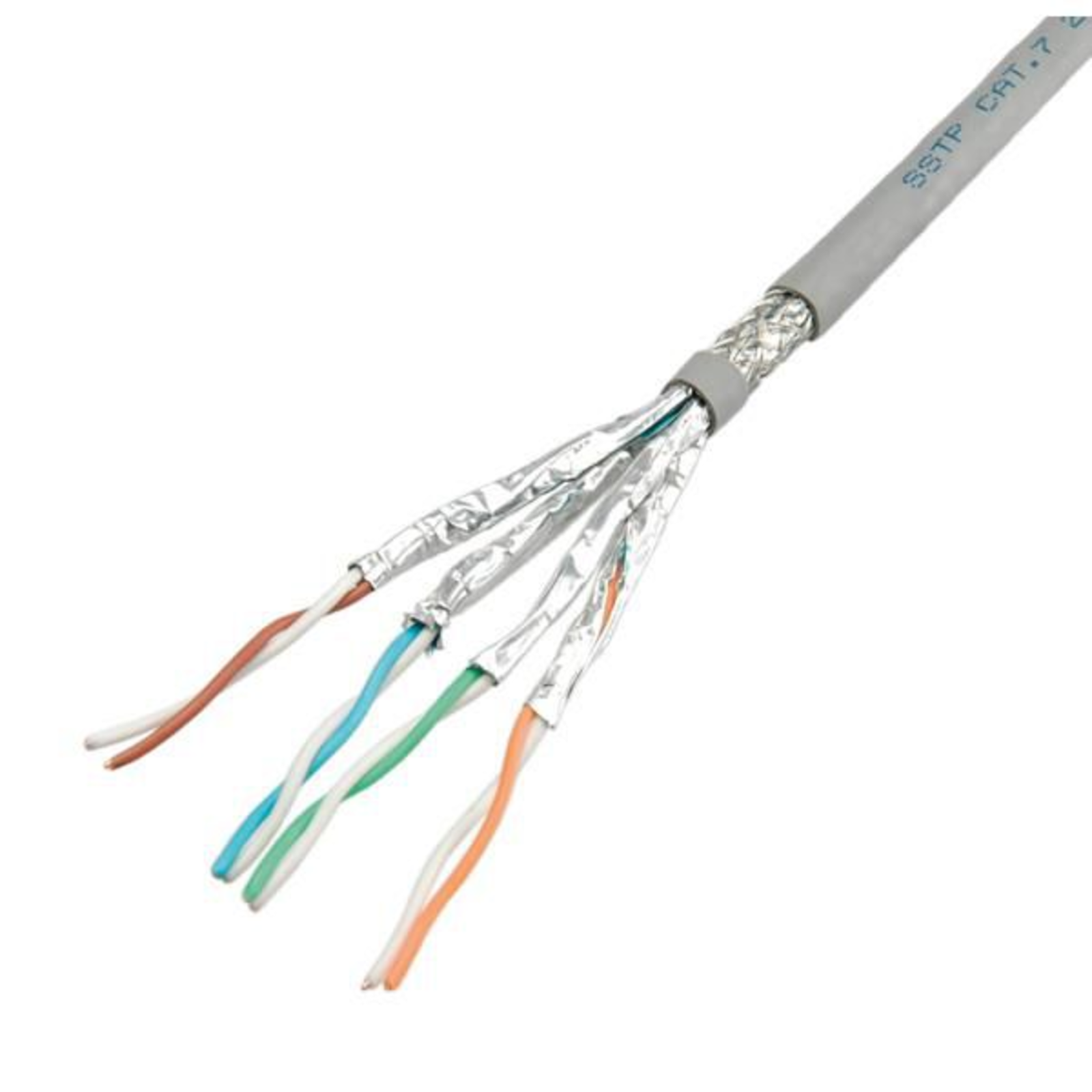 S-FTP PiMF Cable Cat.6 Class E Solid Wire AWG 23 Halogen-free 300m 300 M Cat6 S-FTP