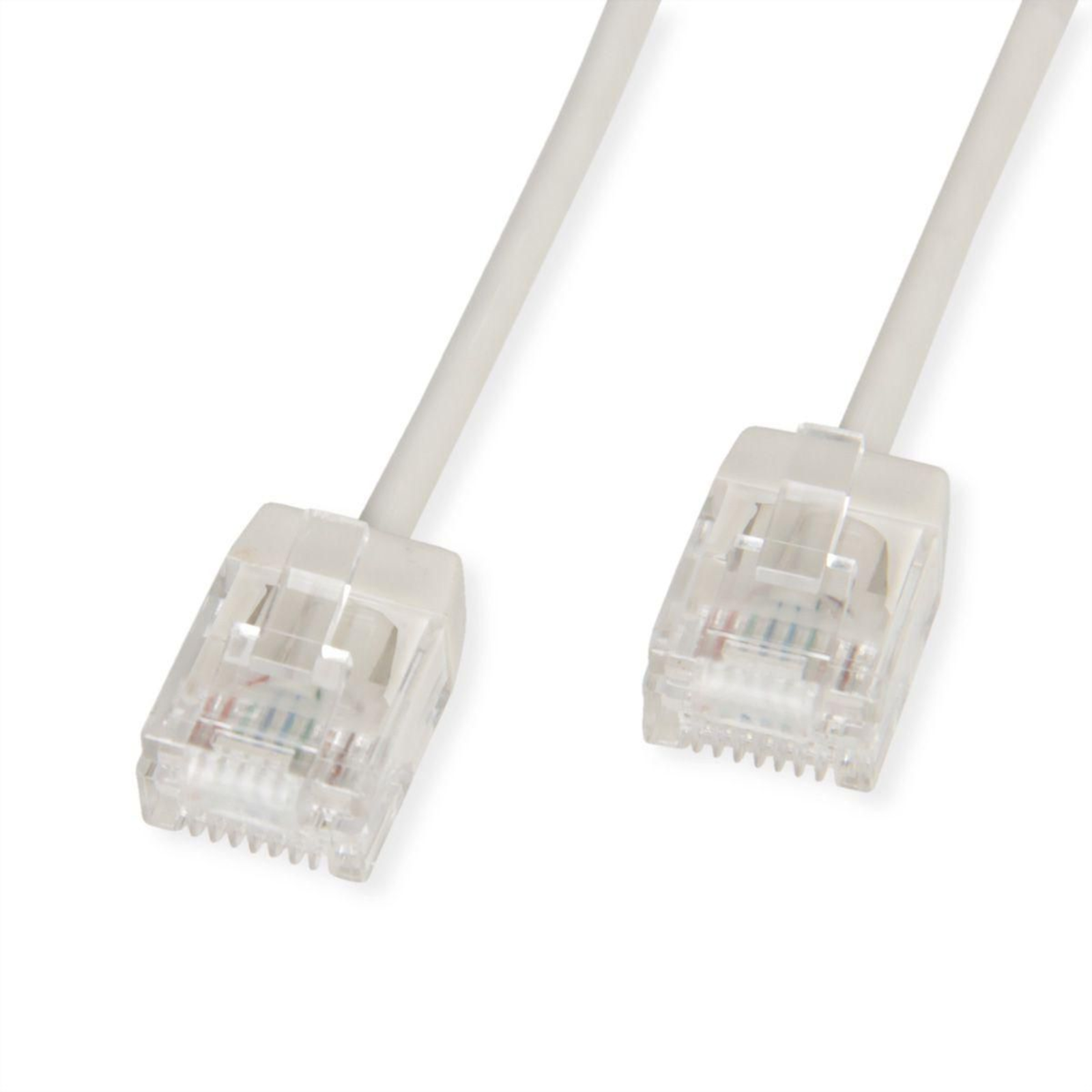 ROLINE UTP Patch Cable Cat.6A Ultra-short RJ45 Grey 1.5m Network UTP