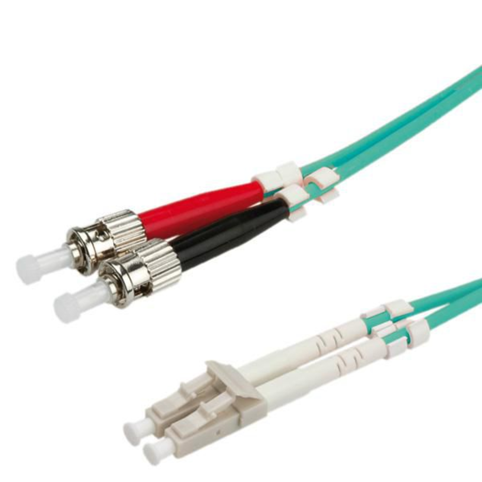 ROLINE Fiber Optic Cable 50/125um OM3 LC/ST Turquoise 5 M