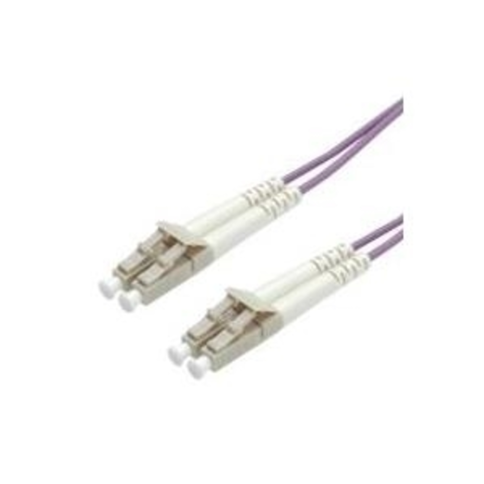 ROLINE Fiber Optic Cable 50/125um OM4 LC/LC Violet 15 M