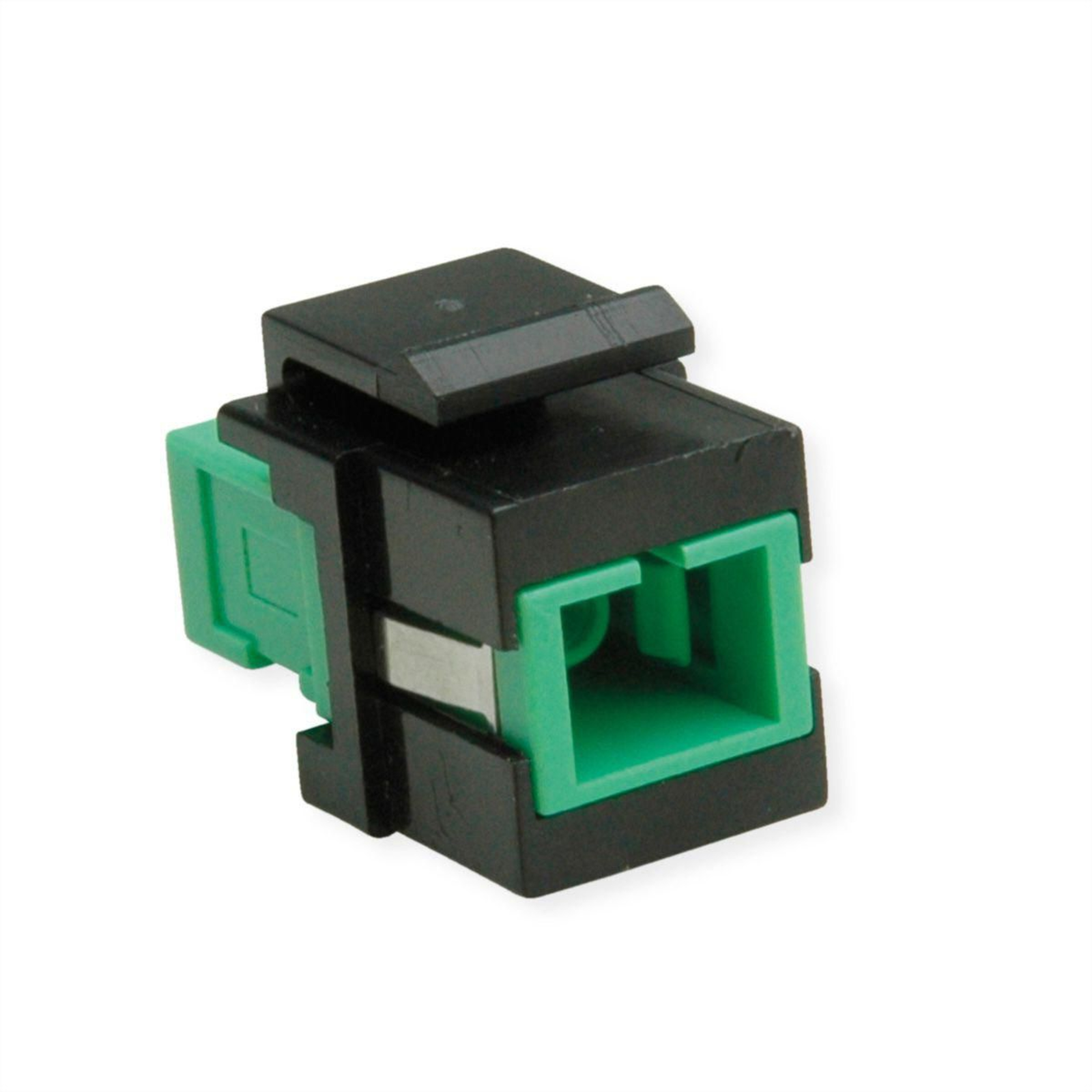 ROLINE Fibre Optic Keystone SC/SC Simplex Single Mode OS2 APC Single Or Monomode Fibre