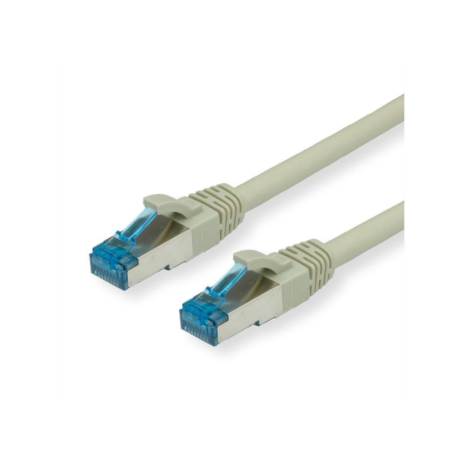 VALUE S/FTP PiMF Patch Cable Cat.6A Class EA Grey 0.15m FTP PIMF